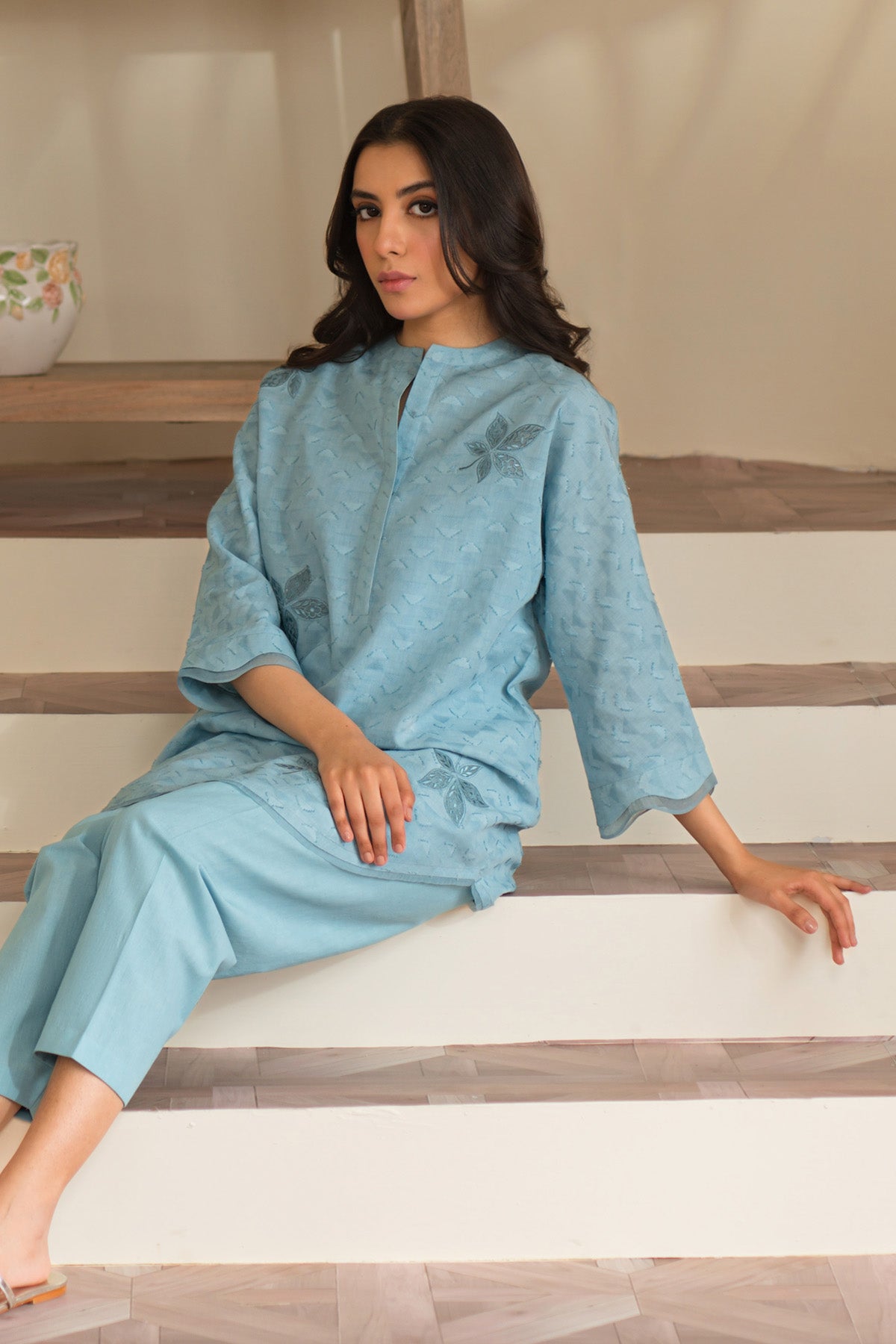 Sahar | Luxe Ready to Wear | Aqua - Official Sahar stockist in UK - Sakeena London