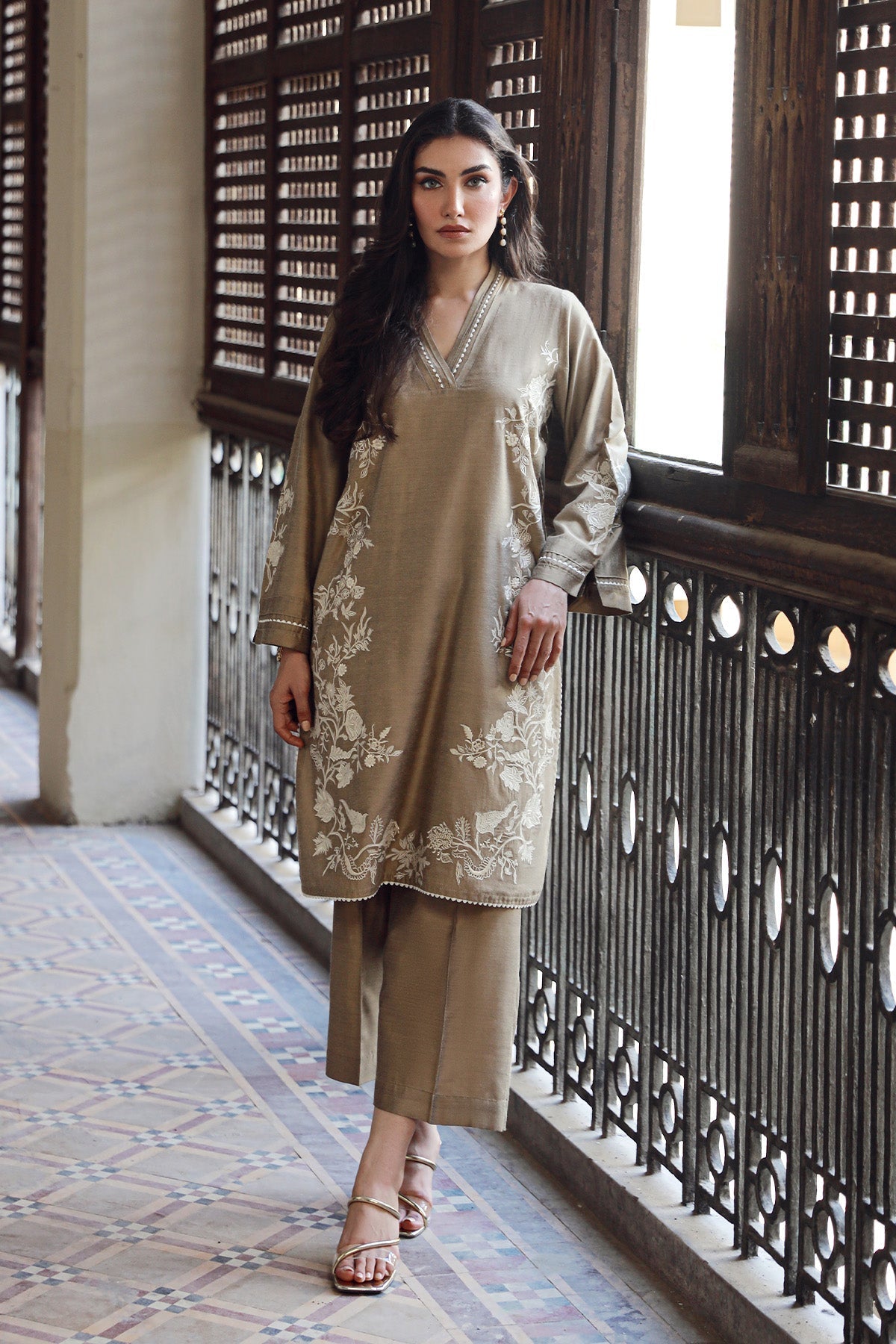 Sahar | Luxe Ready to Wear | Vanilla Petals - Official Sahar stockist in UK - Sakeena London
