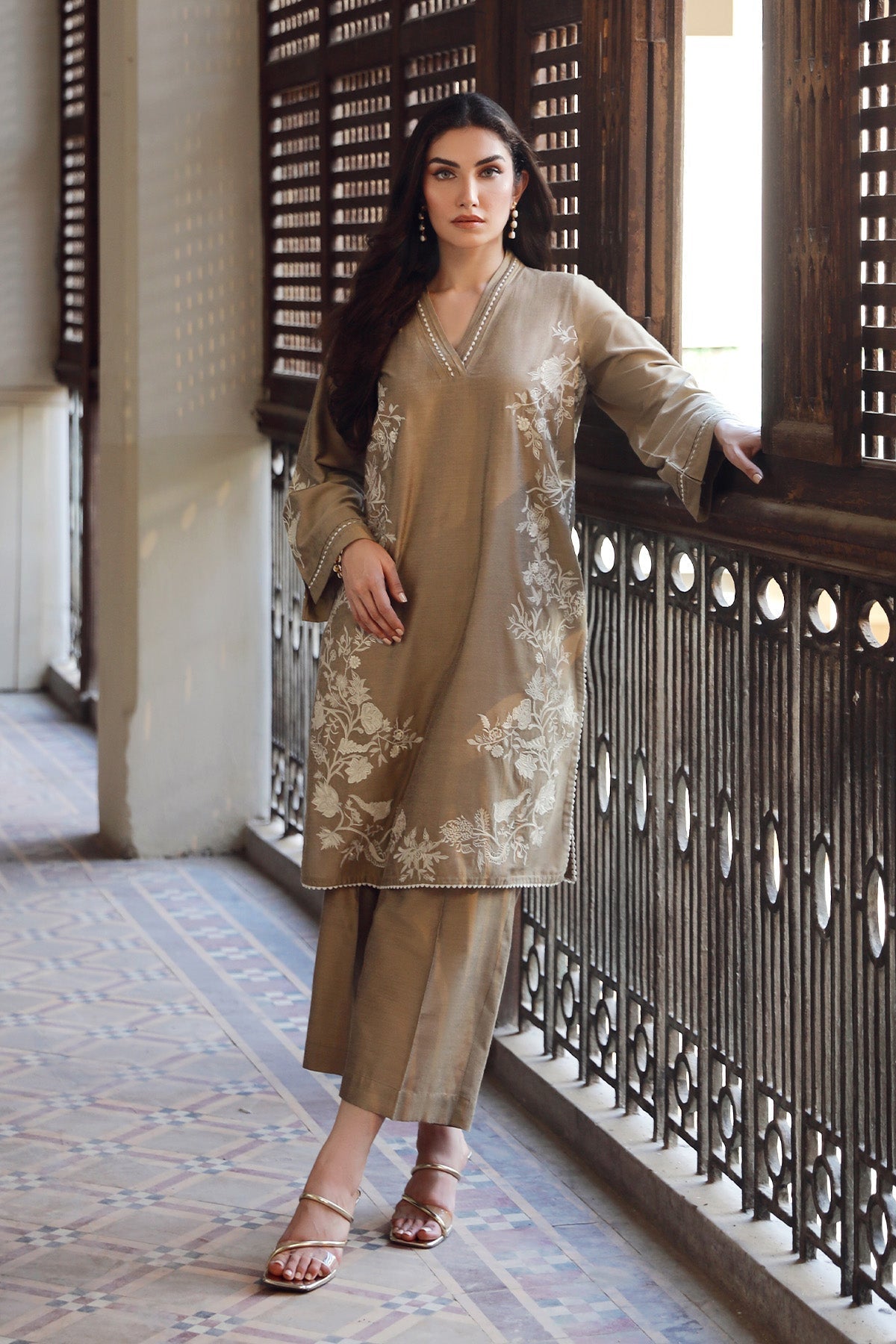 Sahar | Luxe Ready to Wear | Vanilla Petals - Official Sahar stockist in UK - Sakeena London