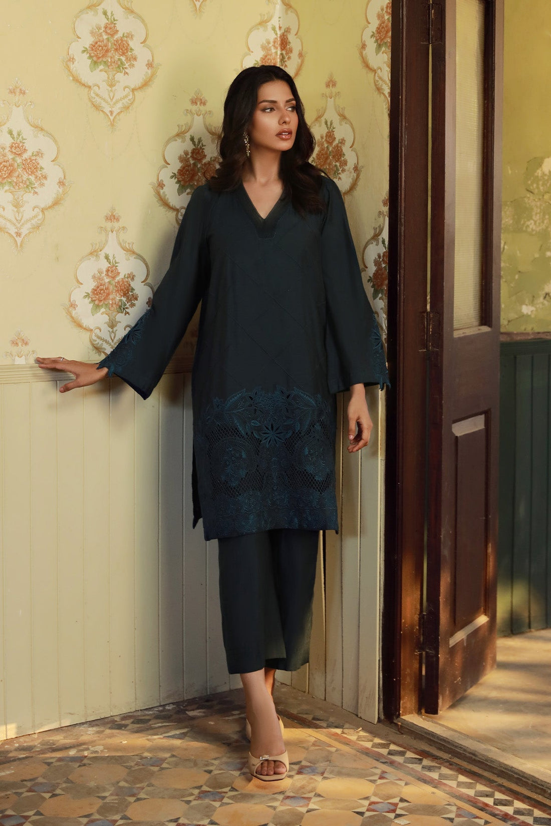 Sahar | Luxe Ready to Wear | Emerald Bloom - Official Sahar stockist in UK - Sakeena London
