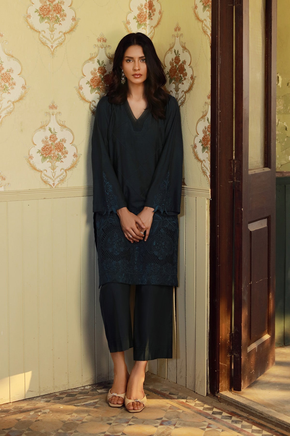 Sahar | Luxe Ready to Wear | Emerald Bloom - Official Sahar stockist in UK - Sakeena London