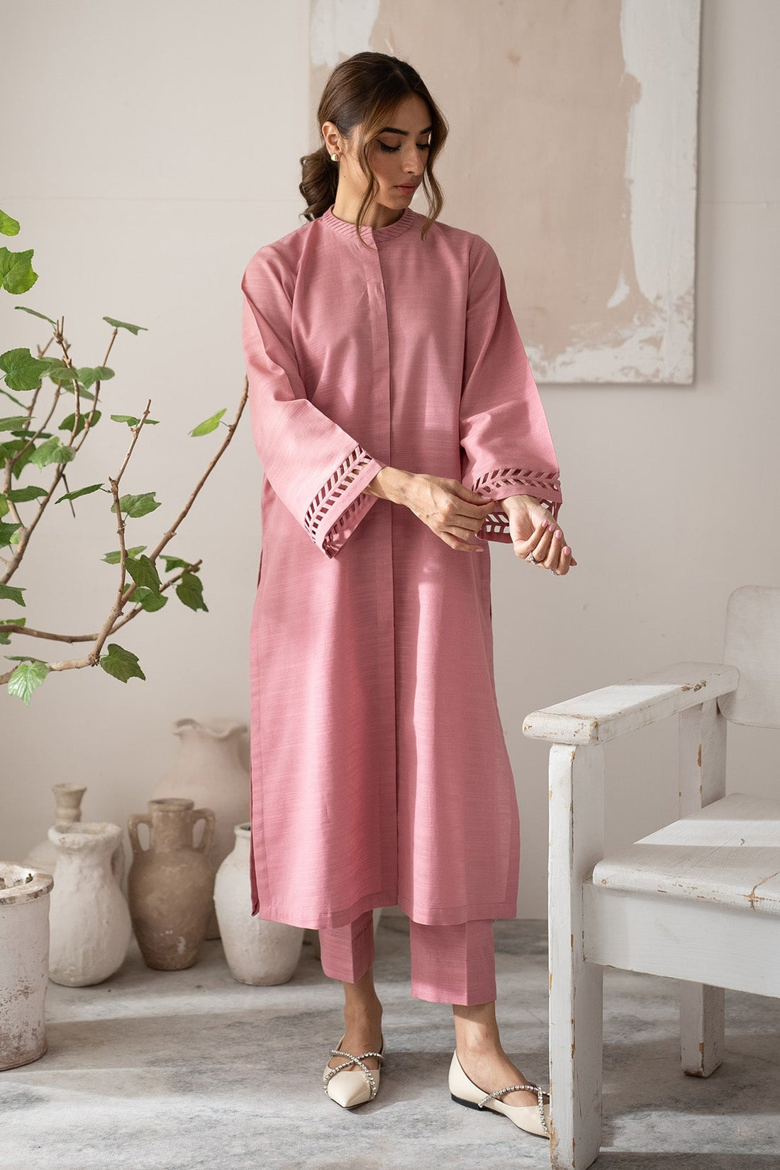 Sahar | Ready to Wear | Pink Petal - Official Sahar stockist in UK - Sakeena London