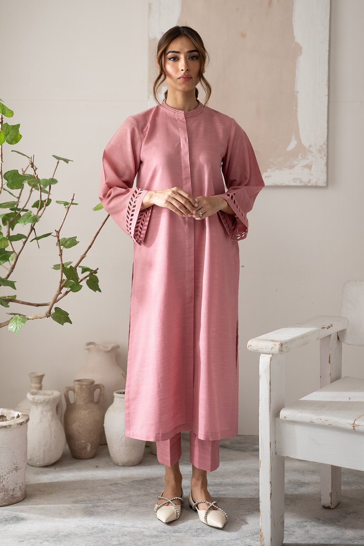 Sahar | Ready to Wear | Pink Petal - Official Sahar stockist in UK - Sakeena London