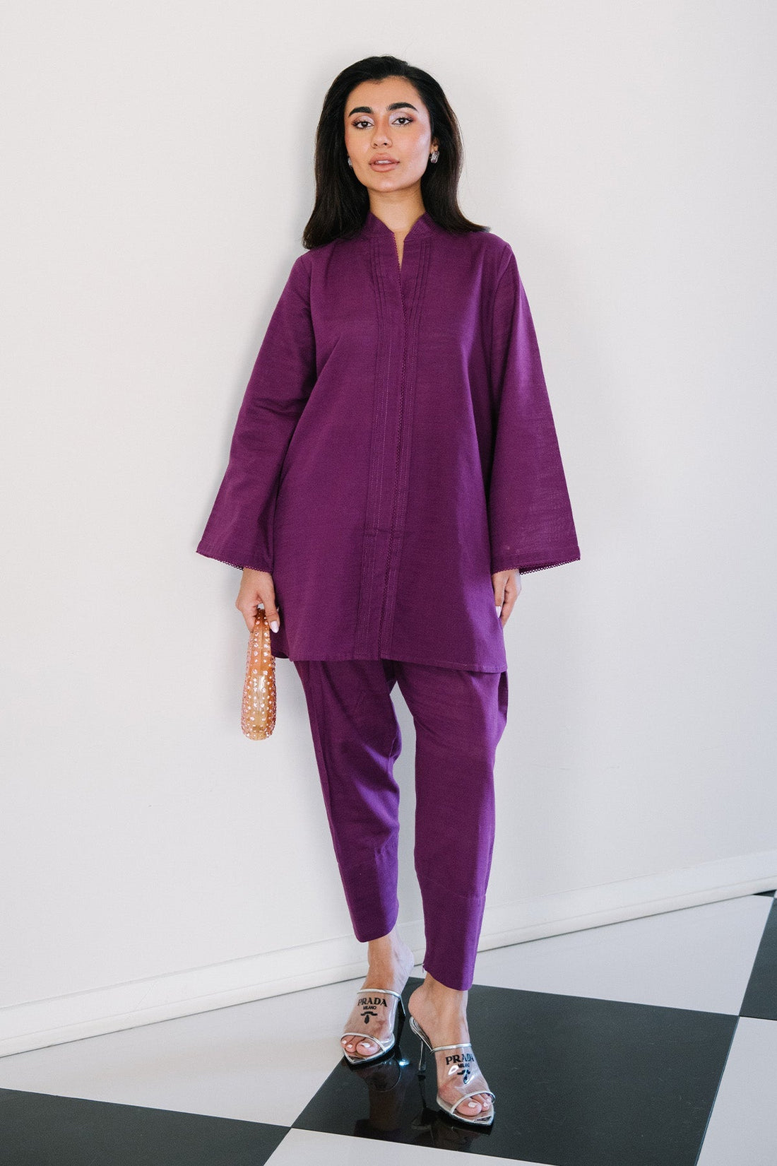 Sahar | Ready to Wear | Orchid Plum - Official Sahar stockist in UK - Sakeena London