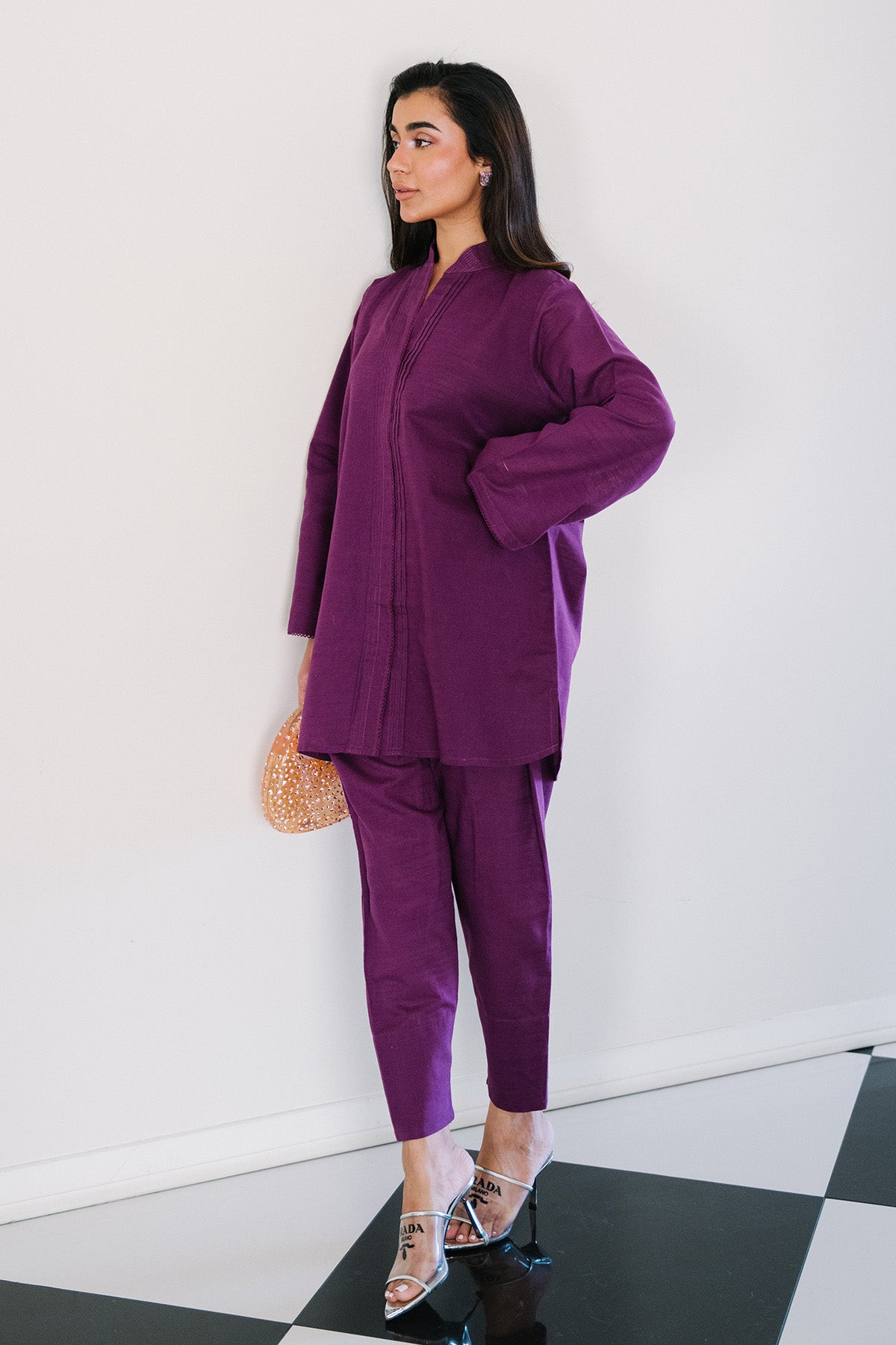 Sahar | Ready to Wear | Orchid Plum - Official Sahar stockist in UK - Sakeena London