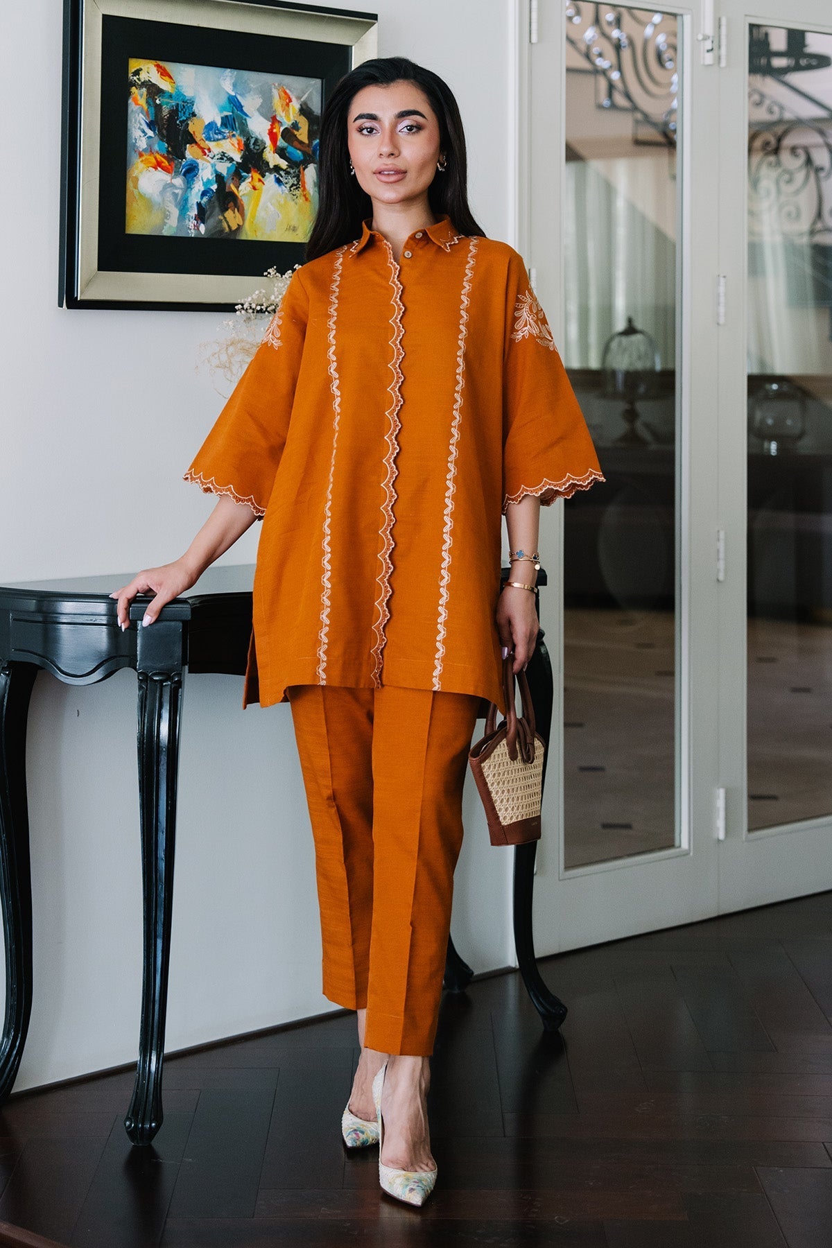 Sahar | Ready to Wear | Saffron Sunset - Official Sahar stockist in UK - Sakeena London