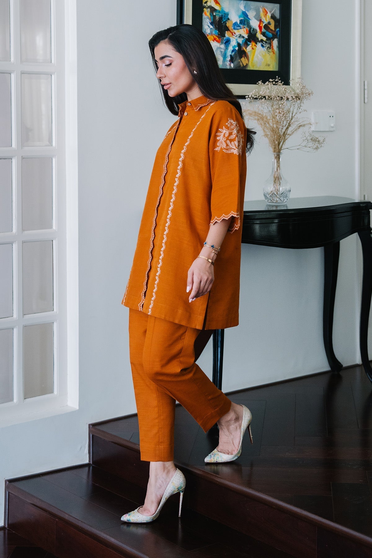 Sahar | Ready to Wear | Saffron Sunset - Official Sahar stockist in UK - Sakeena London
