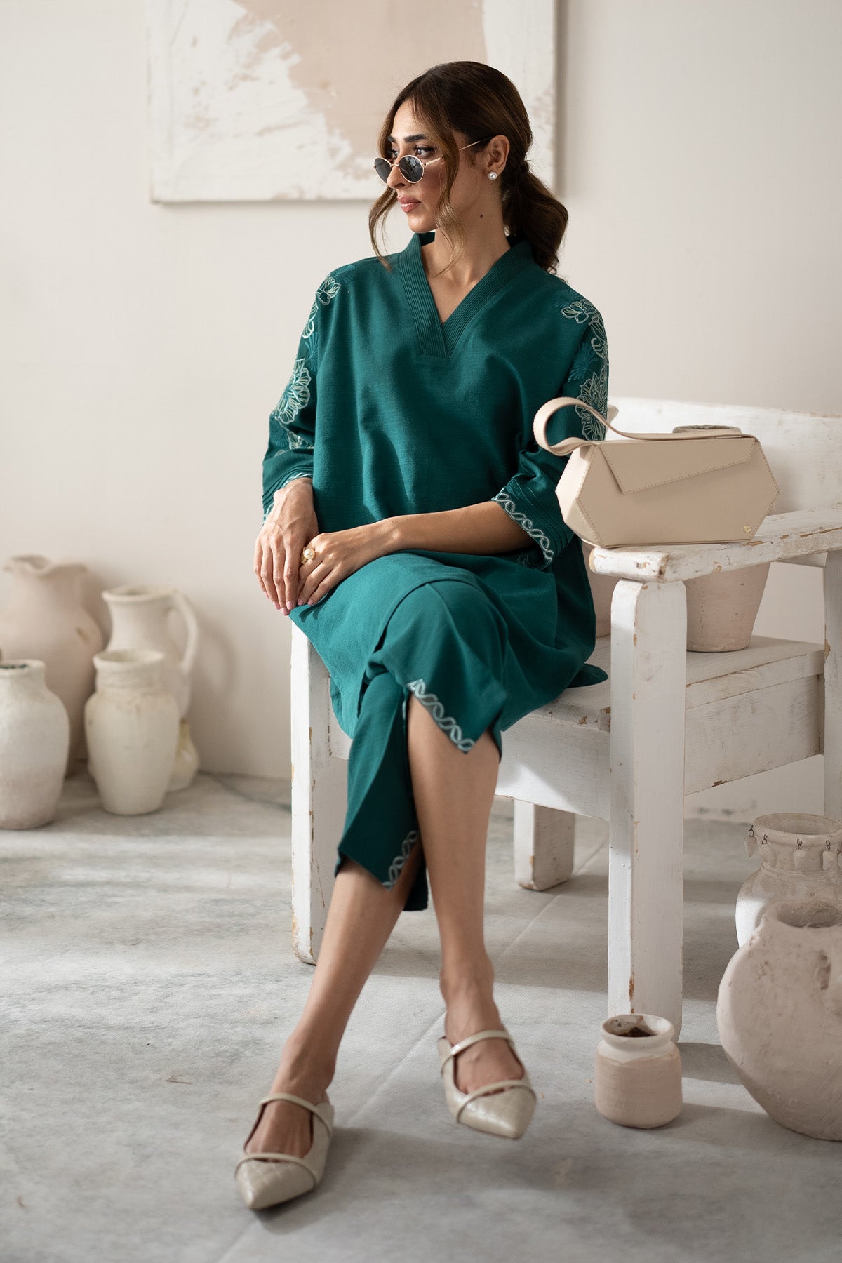 Sahar | Ready to Wear | Teal Ivy - Official Sahar stockist in UK - Sakeena London