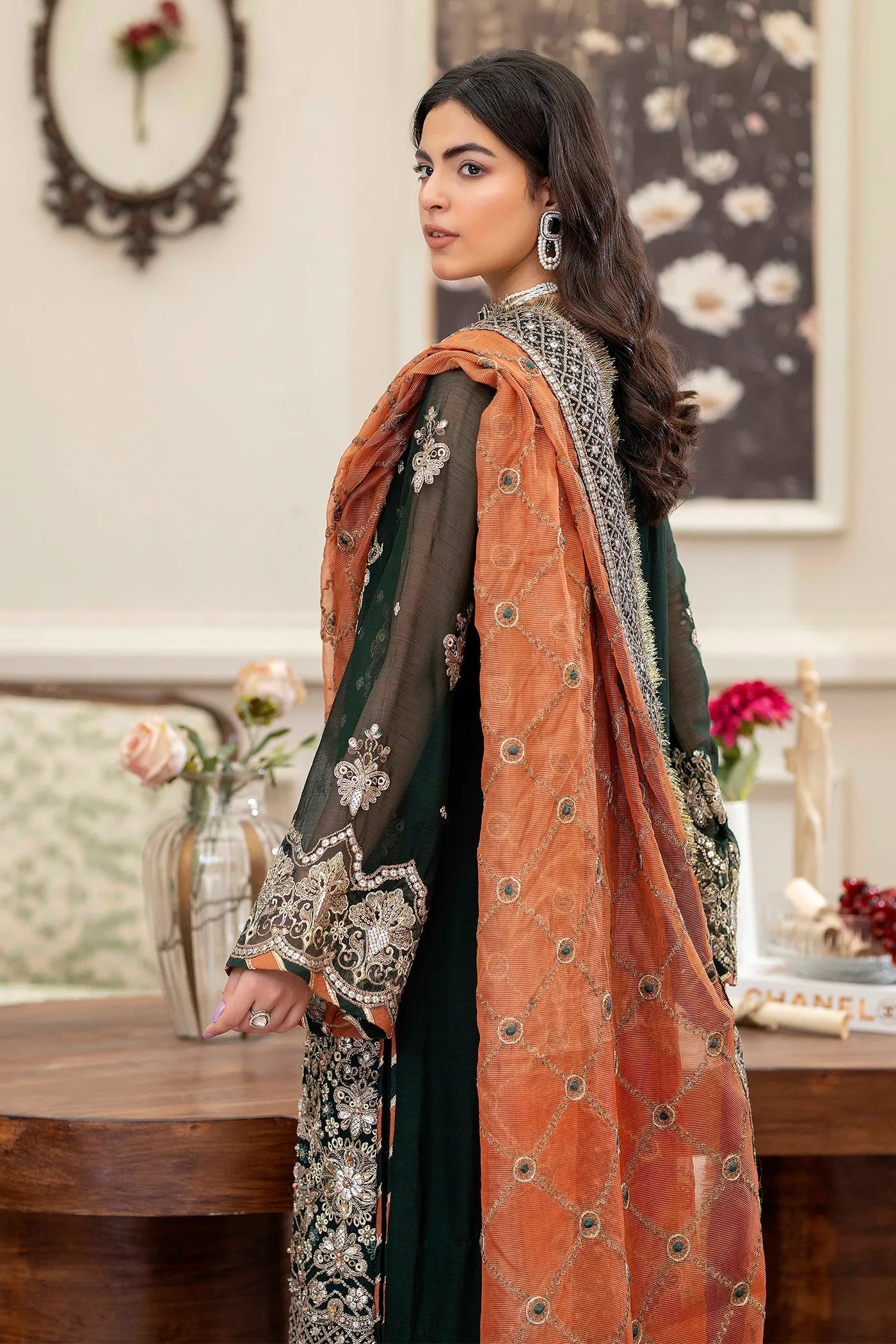Adans Libas | Saleeqa Chiffon 25 | SALEEQA 7512 - Official Adans Libas stockist in UK - Sakeena London