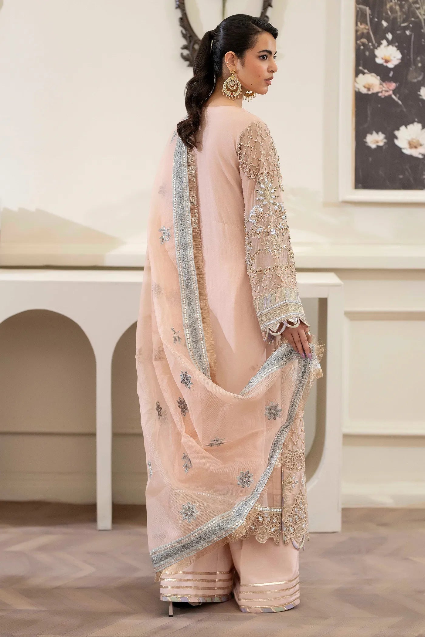 Adans Libas | Saleeqa Chiffon 25 | SALEEQA 7510 - Official Adans Libas stockist in UK - Sakeena London
