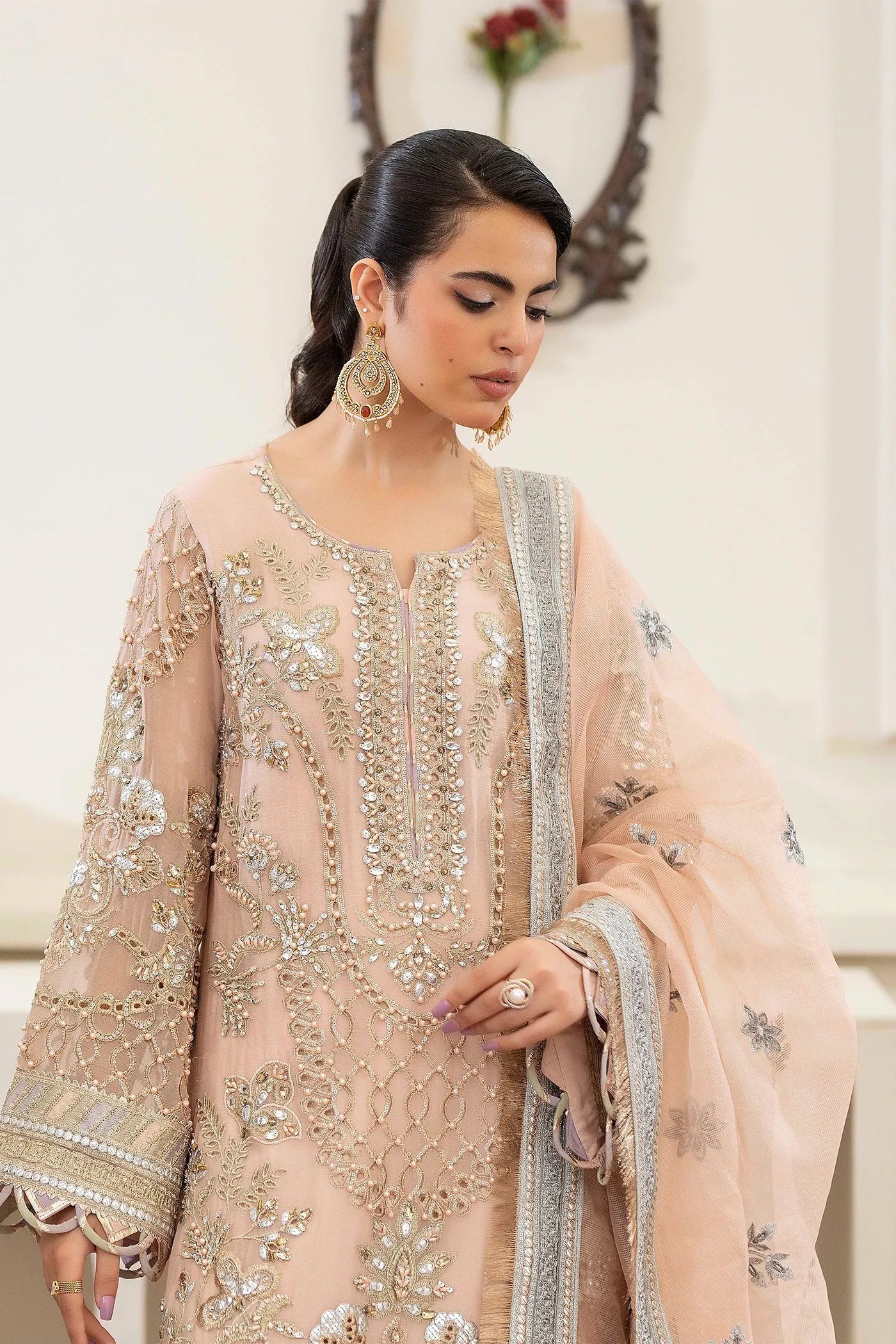 Adans Libas | Saleeqa Chiffon 25 | SALEEQA 7510 - Official Adans Libas stockist in UK - Sakeena London