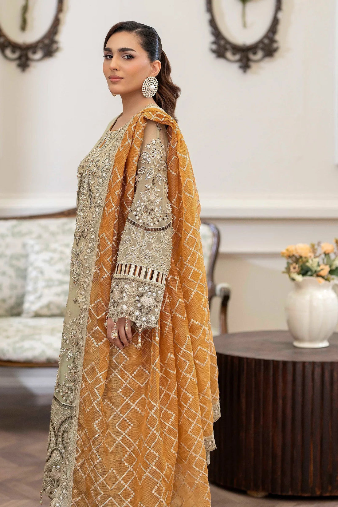Adans Libas | Saleeqa Chiffon 25 | SALEEQA 7518 - Official Adans Libas stockist in UK - Sakeena London