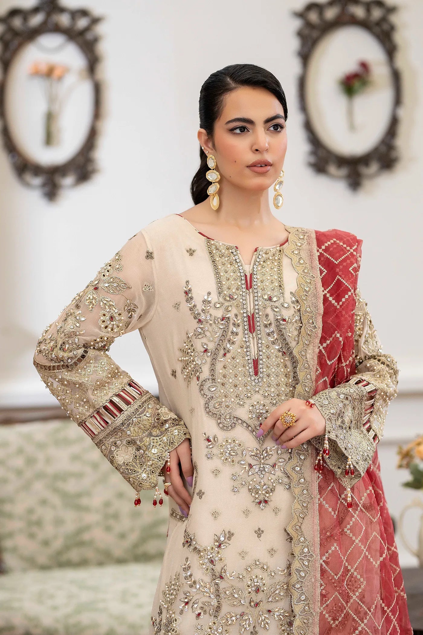 Adans Libas | Saleeqa Chiffon 25 | SALEEQA 7511 - Official Adans Libas stockist in UK - Sakeena London