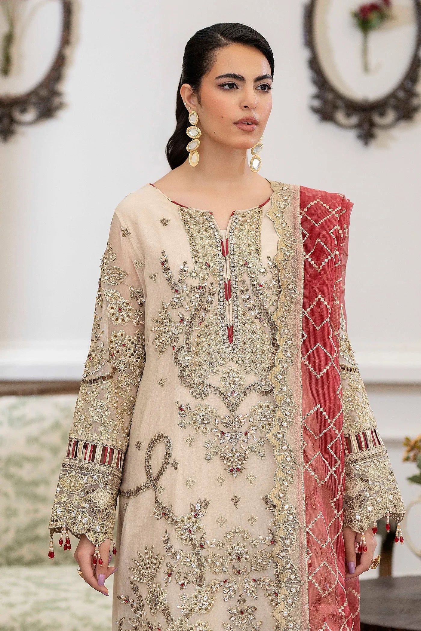 Adans Libas | Saleeqa Chiffon 25 | SALEEQA 7511 - Official Adans Libas stockist in UK - Sakeena London