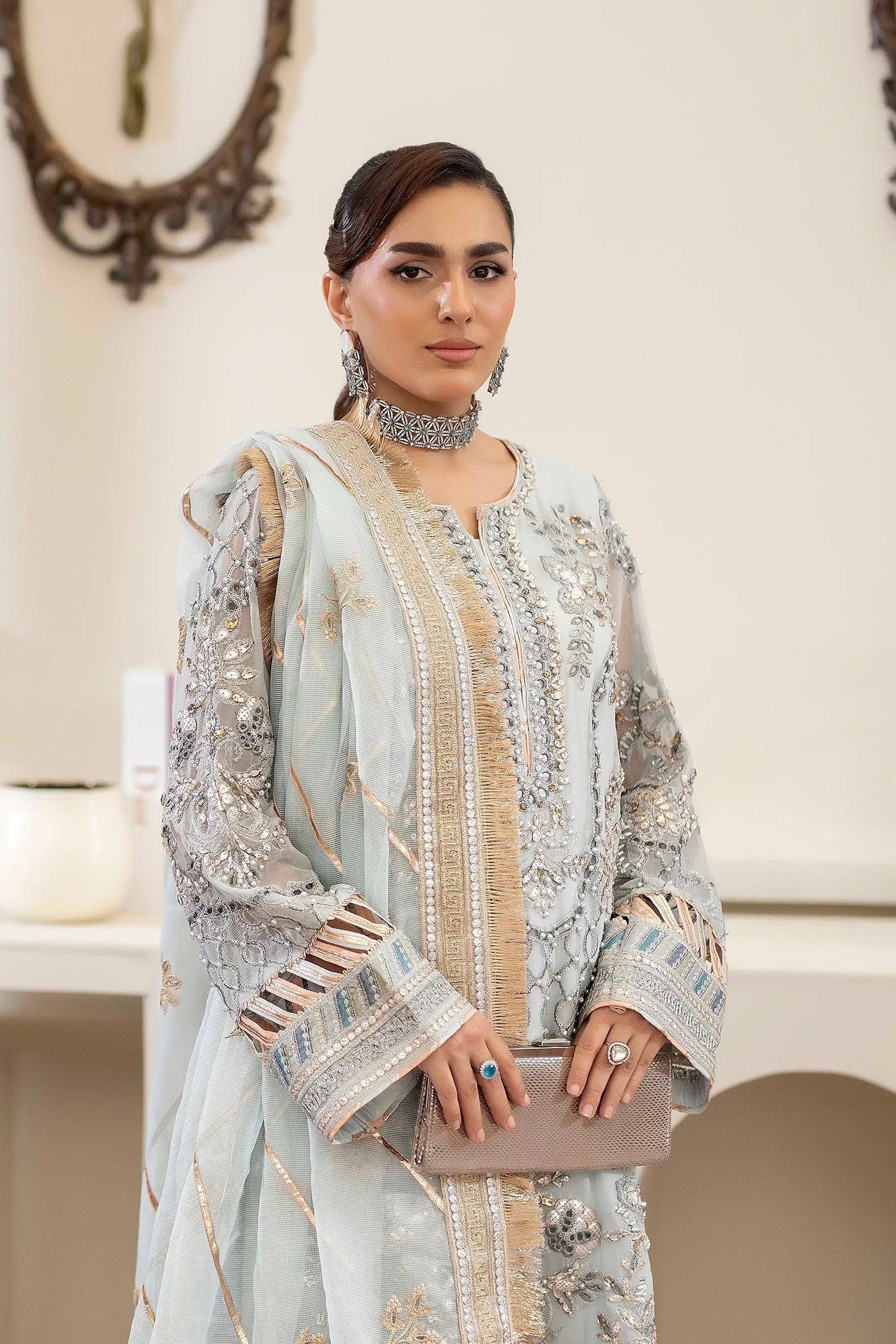 Adans Libas | Saleeqa Chiffon 25 |SALEEQA 7519 - Official Adans Libas stockist in UK - Sakeena London