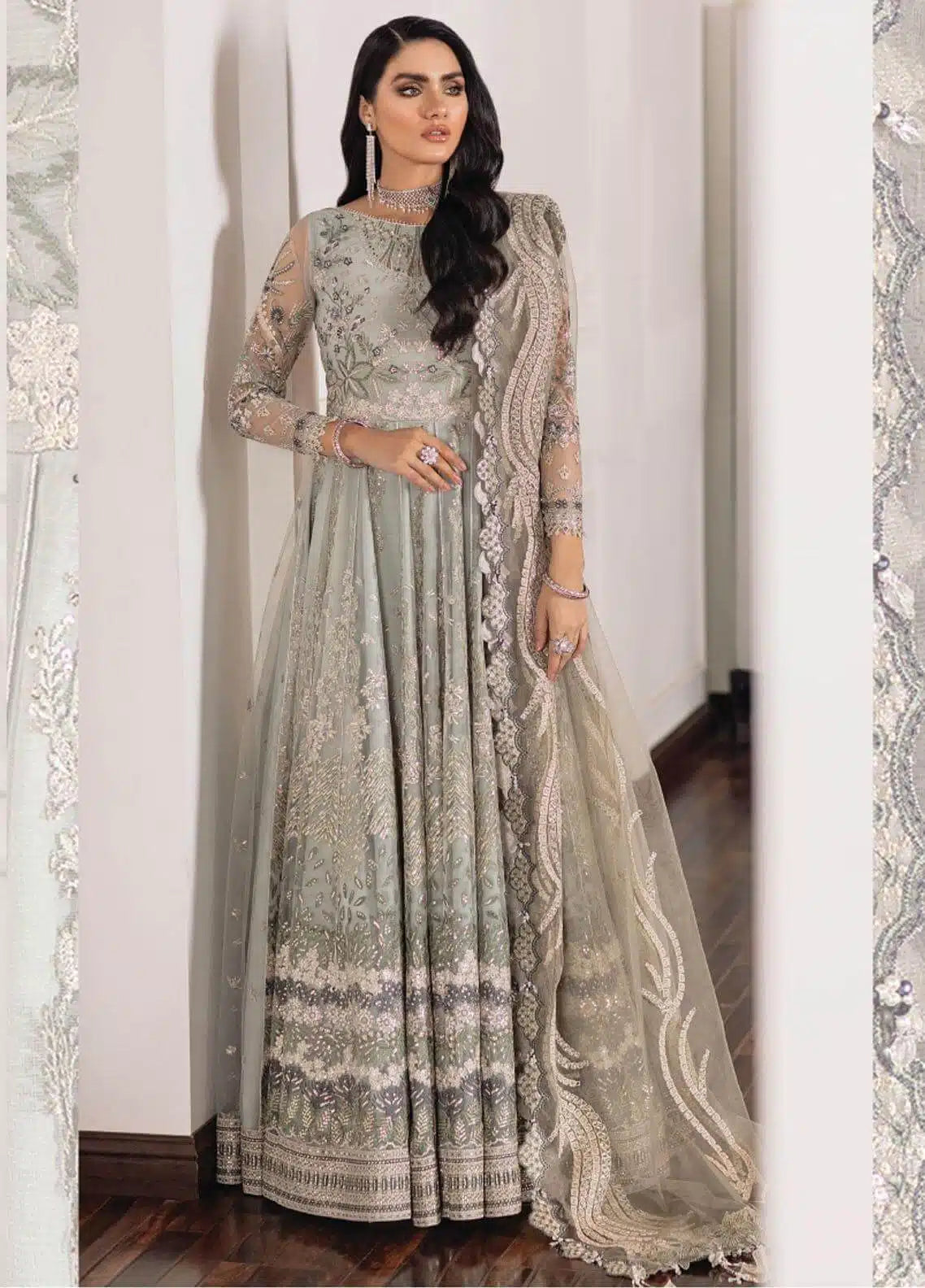 Baroque | Chantelle Embroidered | EC-03 - Official Baroque stockist in UK - Sakeena London