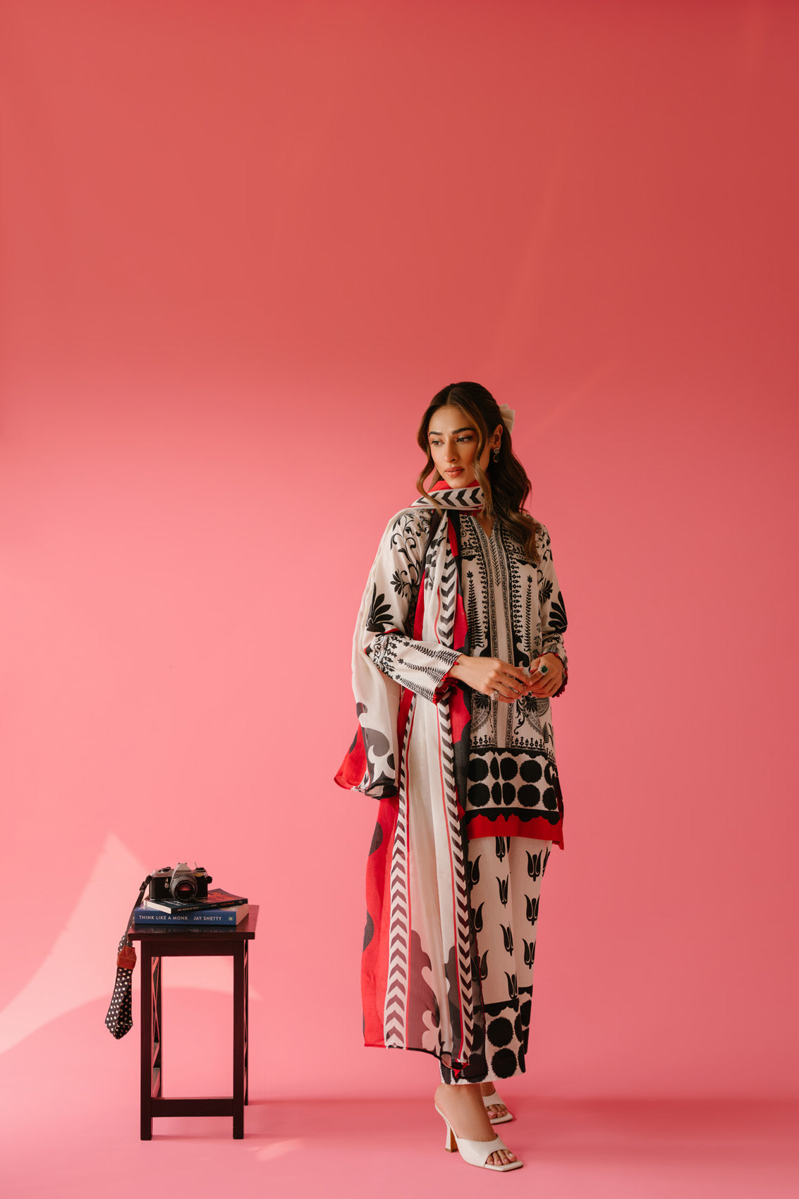 Sammy K | La Rose Co Ords Sets | Monochrome - Official Sammy K stockist in UK - Sakeena London