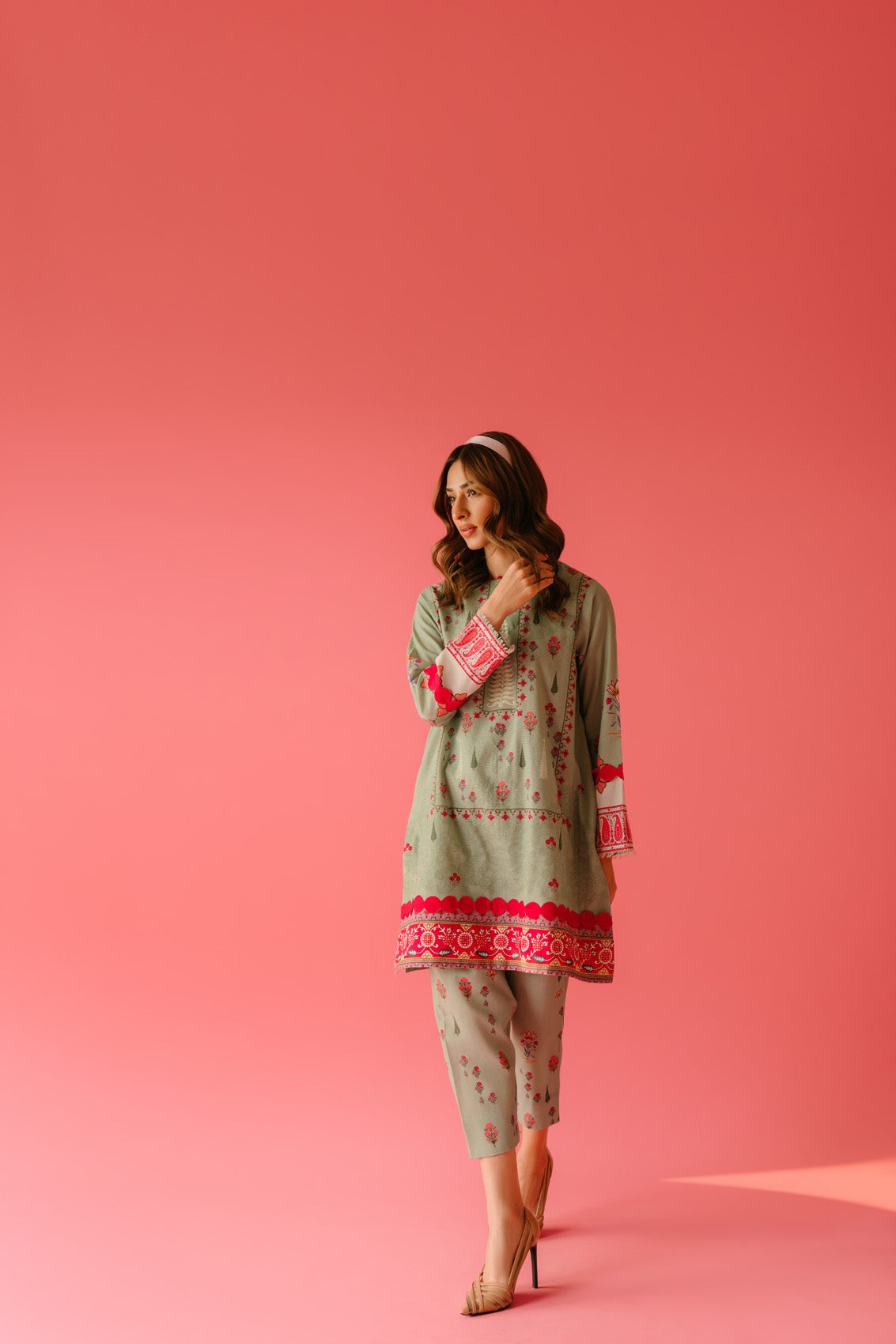 Sammy K | La Rose Co Ords Sets | Peppermint - Official Sammy K stockist in UK - Sakeena London