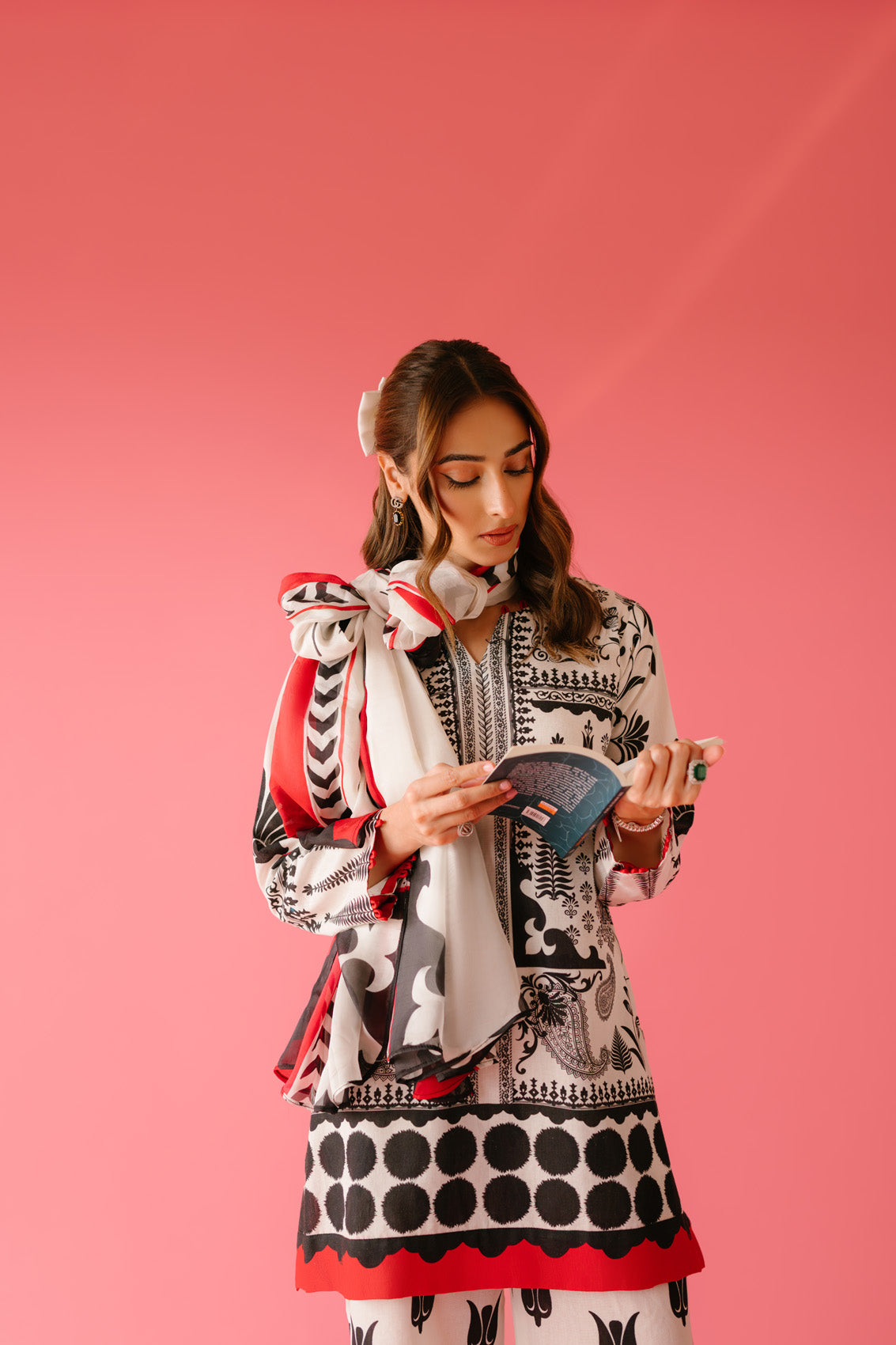 Sammy K | La Rose Co Ords Sets | Monochrome - Official Sammy K stockist in UK - Sakeena London