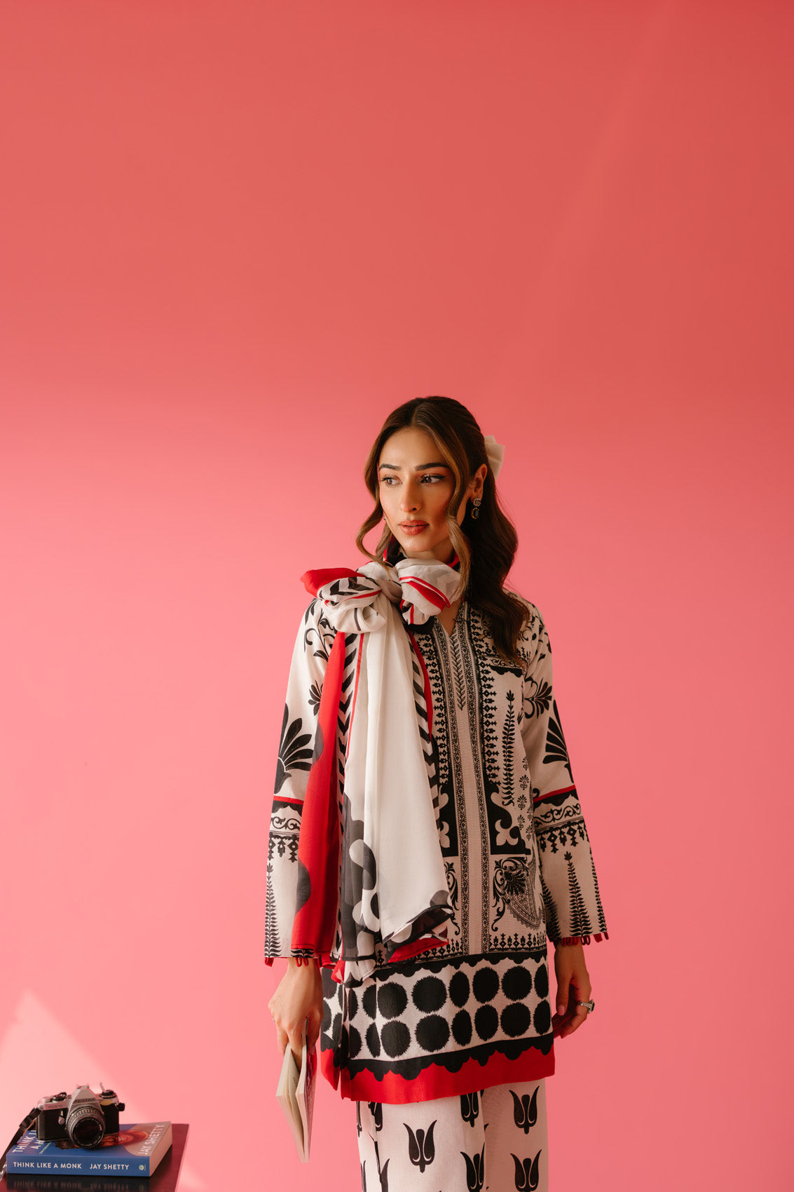 Sammy K | La Rose Co Ords Sets | Monochrome - Official Sammy K stockist in UK - Sakeena London