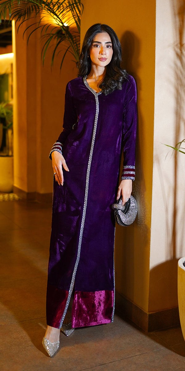 Erum Khan | Velvet Wisper | Plum Royale - Official Erum Khan stockist in UK - Sakeena London