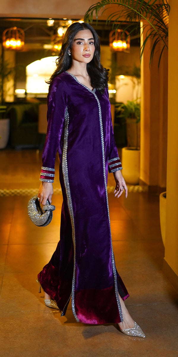 Erum Khan | Velvet Wisper | Plum Royale - Official Erum Khan stockist in UK - Sakeena London