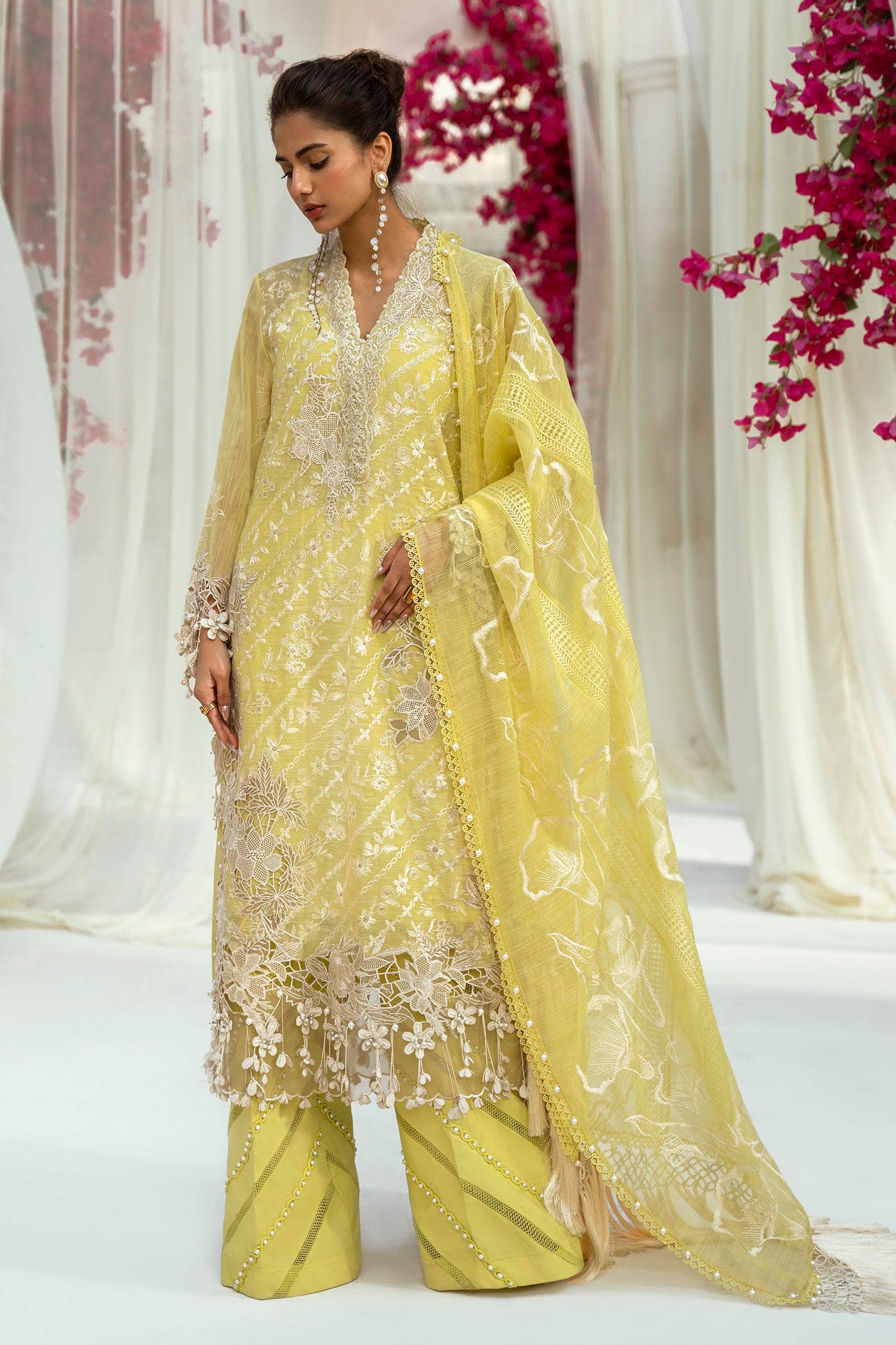 Sana Safinaz | Luxury Collection 24 | L241-010A-3CV - Official Sana Safinaz stockist in UK - Sakeena London