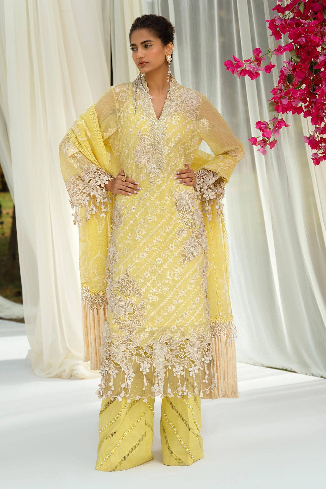 Sana Safinaz | Luxury Collection 24 | L241-010A-3CV - Official Sana Safinaz stockist in UK - Sakeena London