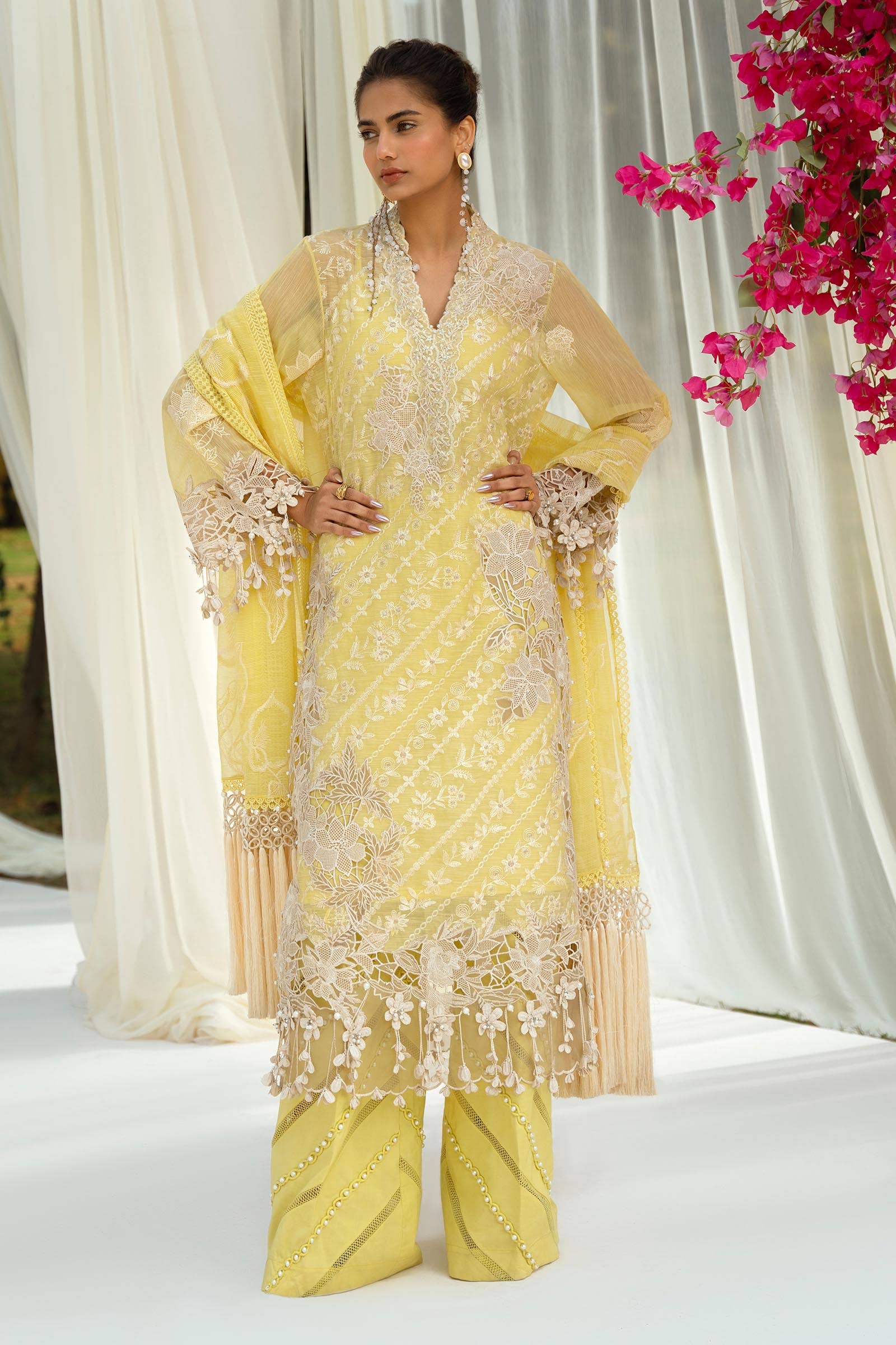 Sana Safinaz | Luxury Collection 24 | L241-010A-3CV - Official Sana Safinaz stockist in UK - Sakeena London