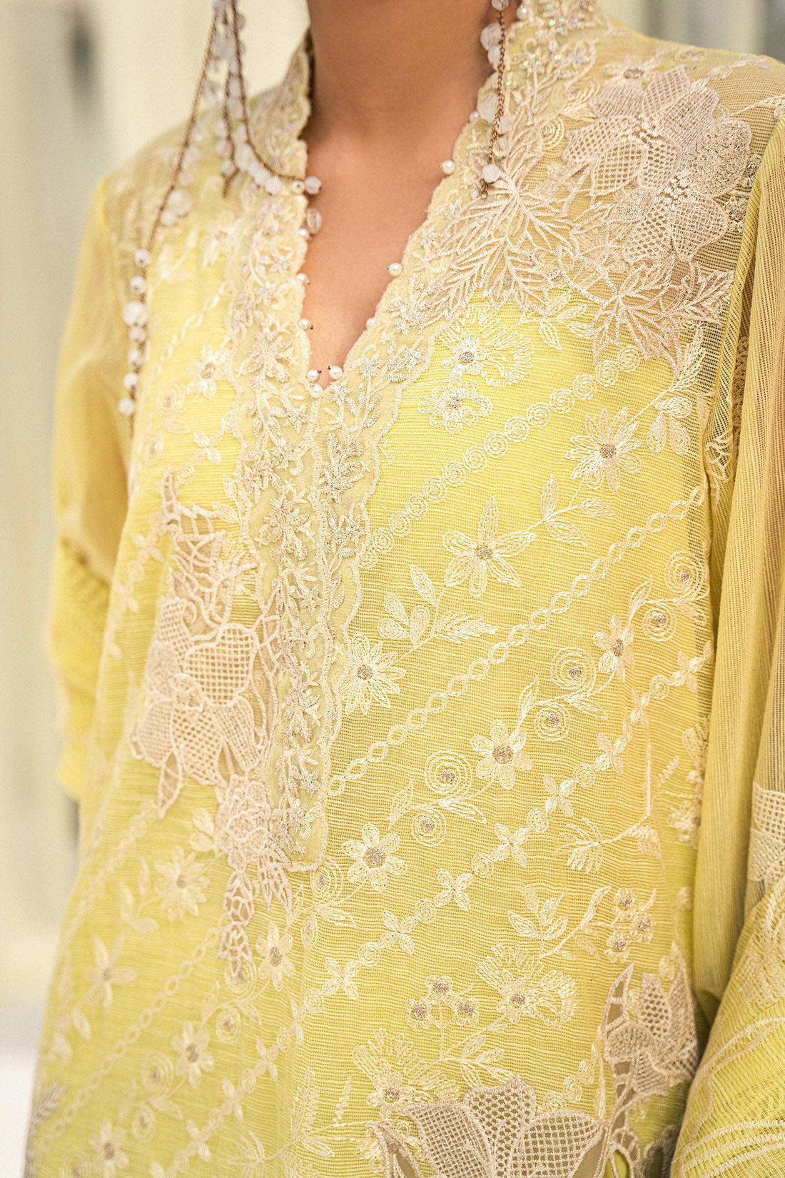 Sana Safinaz | Luxury Collection 24 | L241-010A-3CV - Official Sana Safinaz stockist in UK - Sakeena London