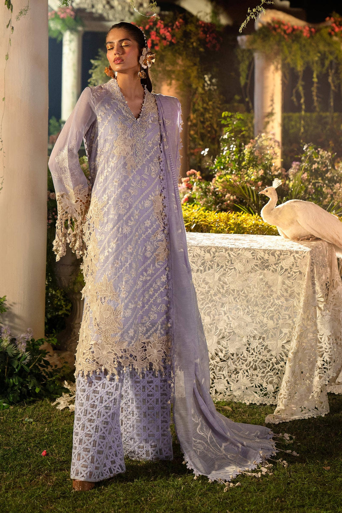 Sana Safinaz | Luxury Collection 24 | L241-010B-3CV - Official Sana Safinaz stockist in UK - Sakeena London