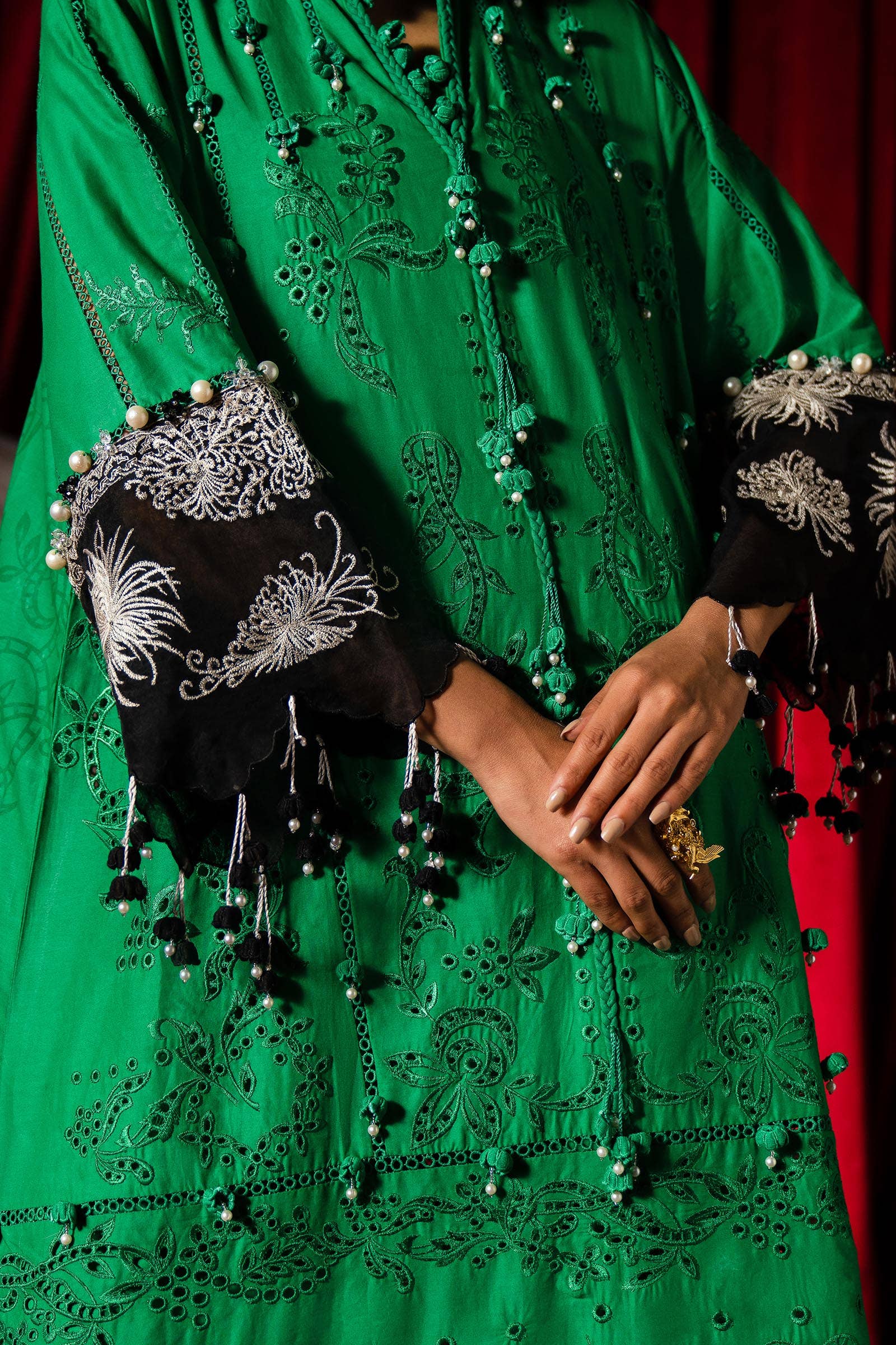 Sana Safinaz | Luxury Collection 24 | L241-001B-3CL - Official Sana Safinaz stockist in UK - Sakeena London