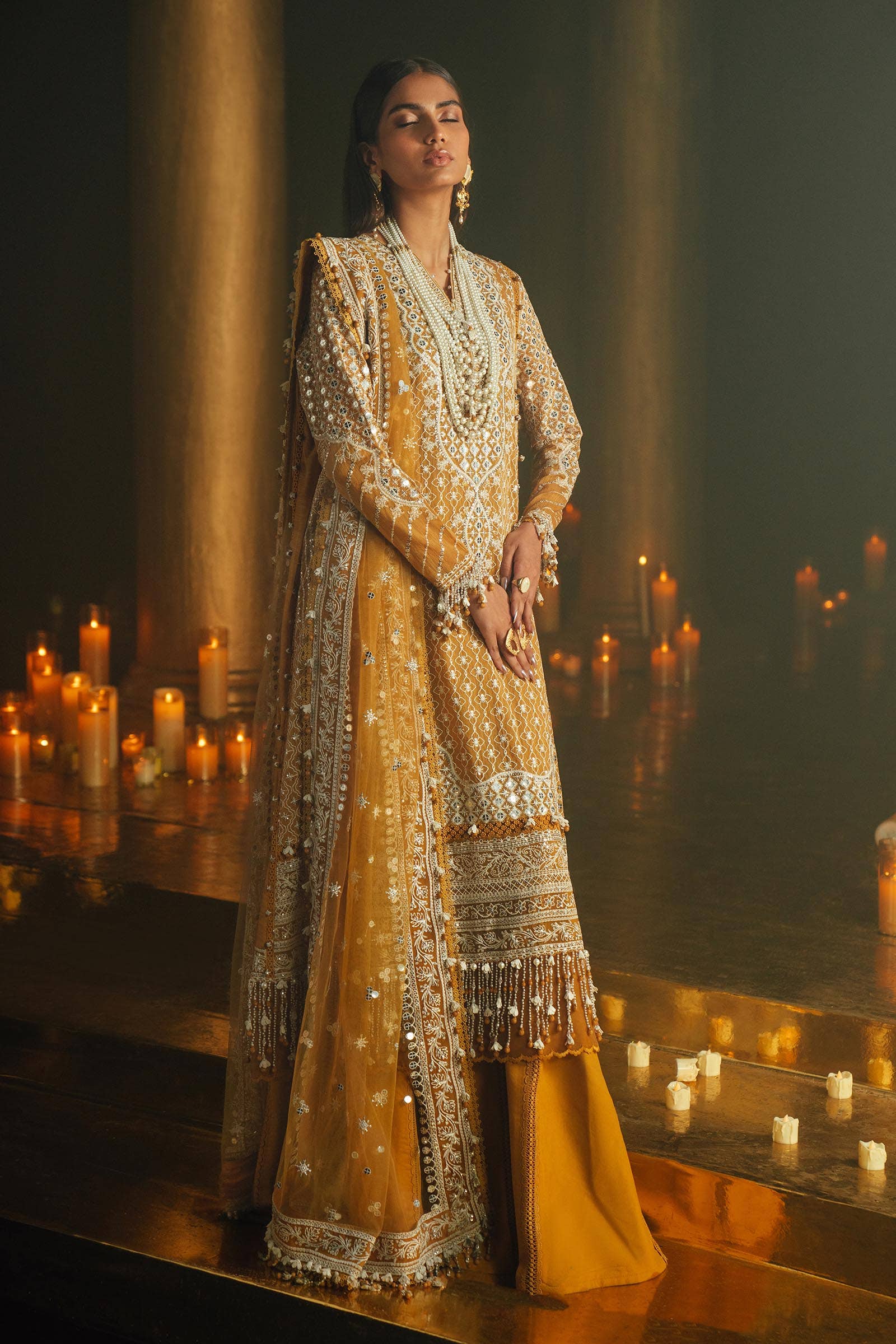 Sana Safinaz | Luxury Collection 24 | L241-002B-3CT - Official Sana Safinaz stockist in UK - Sakeena London