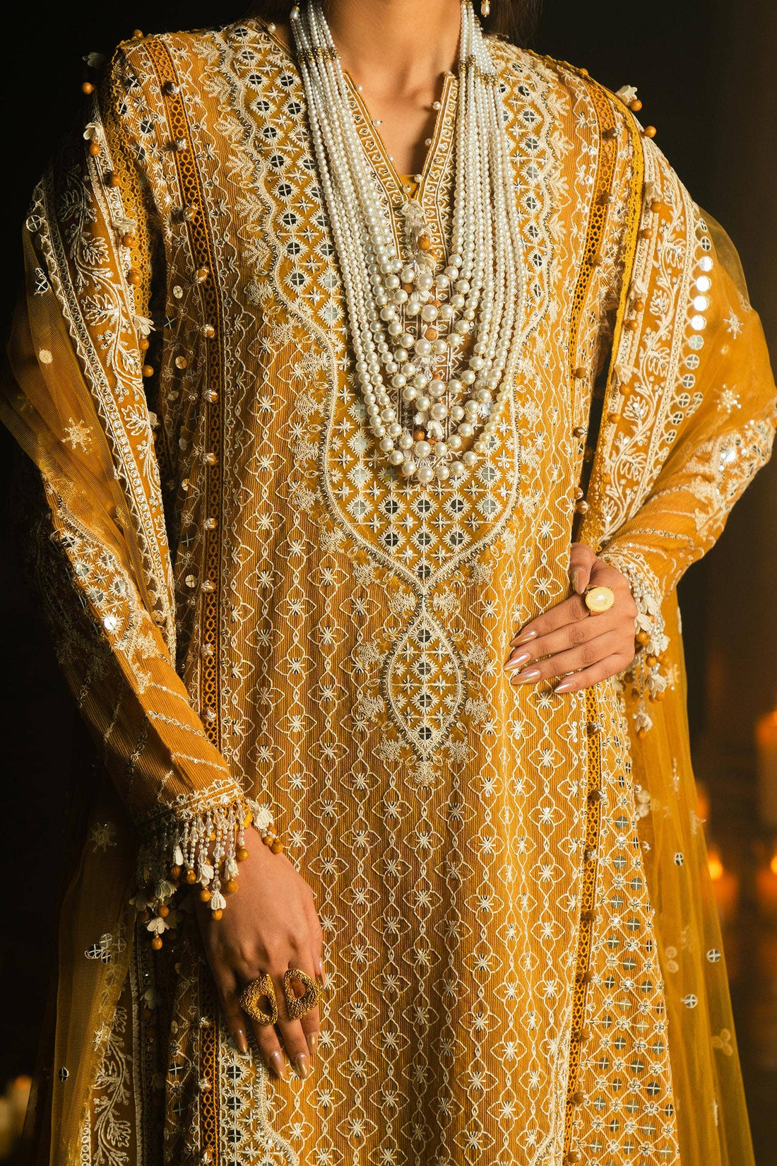 Sana Safinaz | Luxury Collection 24 | L241-002B-3CT - Official Sana Safinaz stockist in UK - Sakeena London