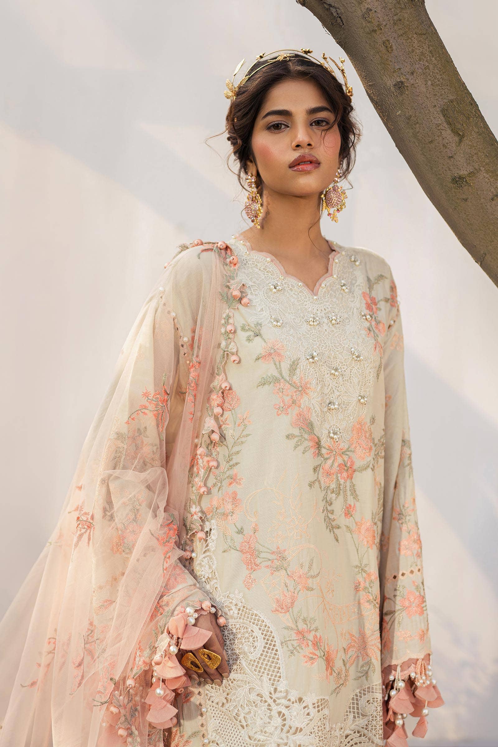 Sana Safinaz | Luxury Collection 24 | L241-003B-3CT - Official Sana Safinaz stockist in UK - Sakeena London