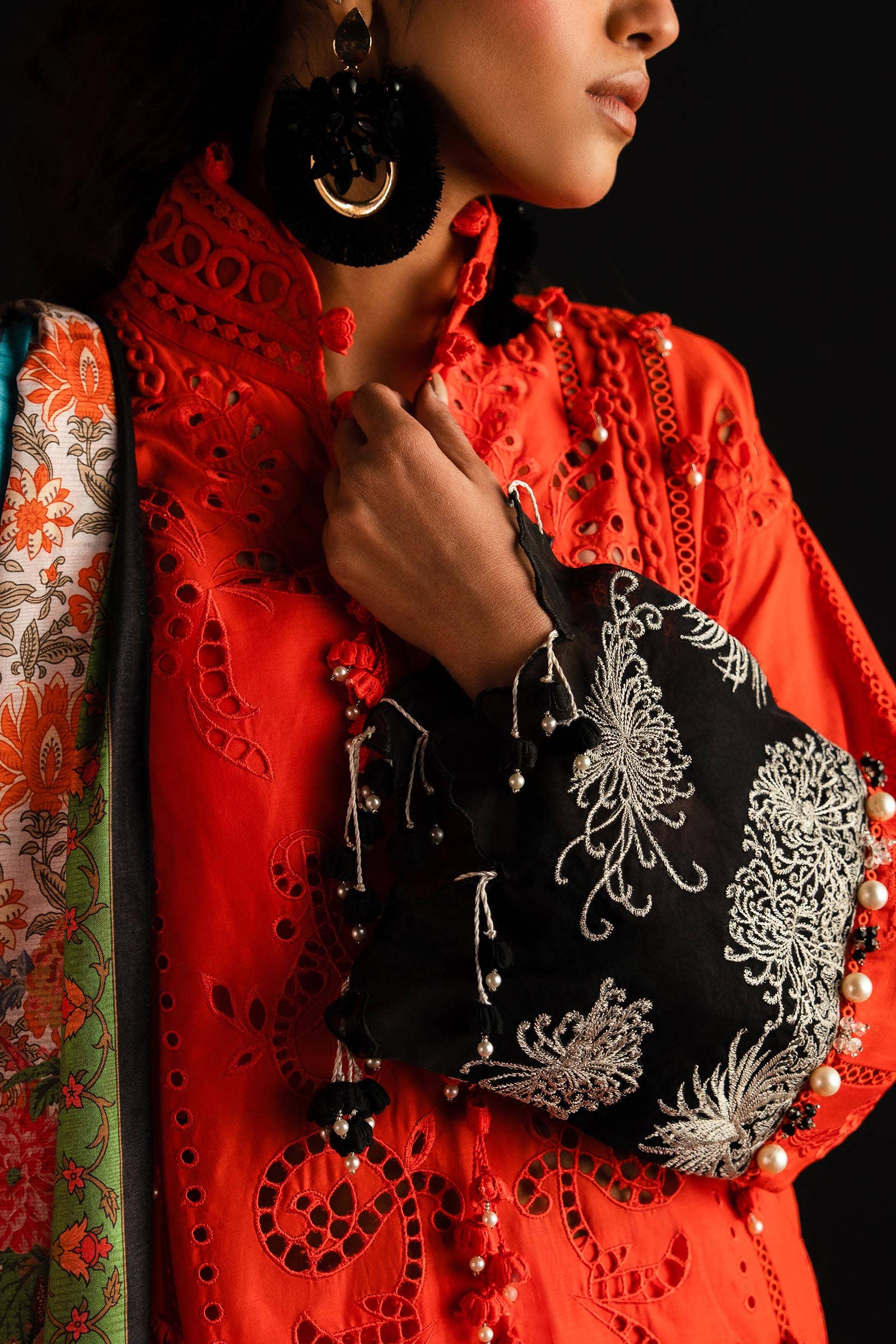 Sana Safinaz | Luxury Collection 24 | L241-001A-3CL - Official Sana Safinaz stockist in UK - Sakeena London