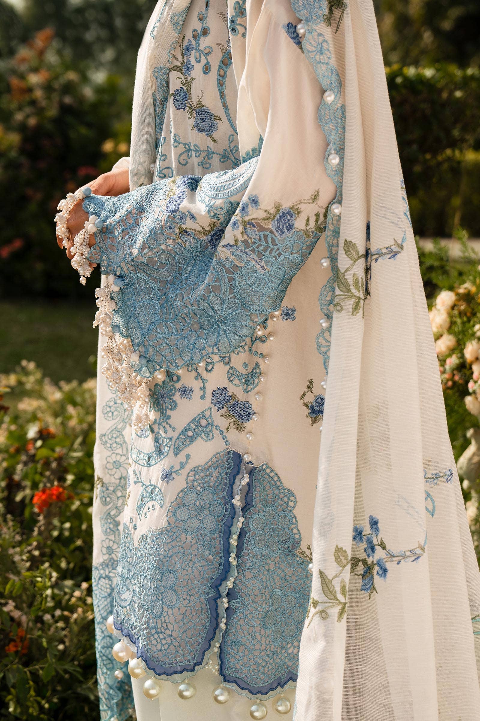 Sana Safinaz | Luxury Collection 24 | L241-004A-3CV - Official Sana Safinaz stockist in UK - Sakeena London