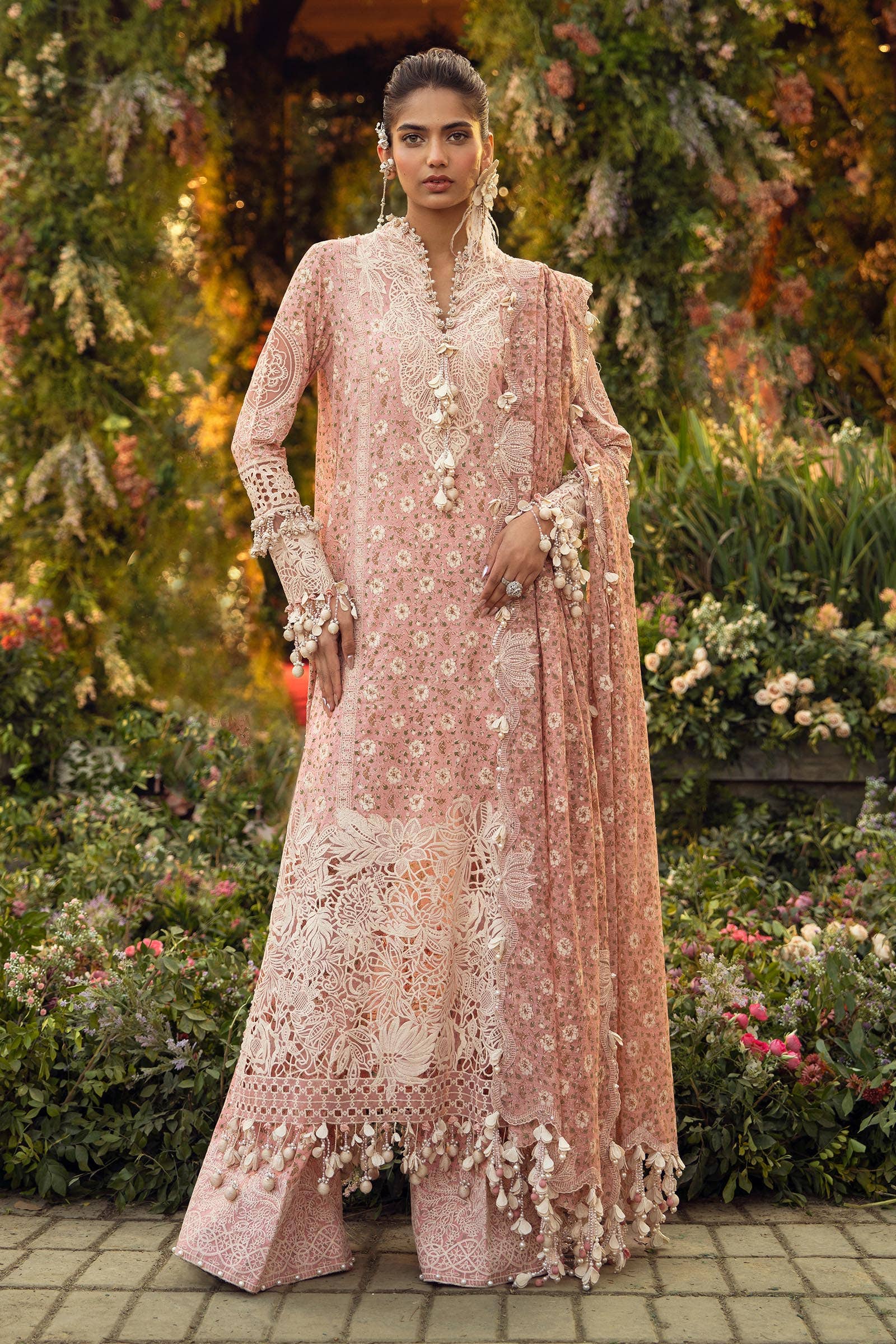 Sana Safinaz | Luxury Collection 24 | L241-005A-3CU - Official Sana Safinaz stockist in UK - Sakeena London