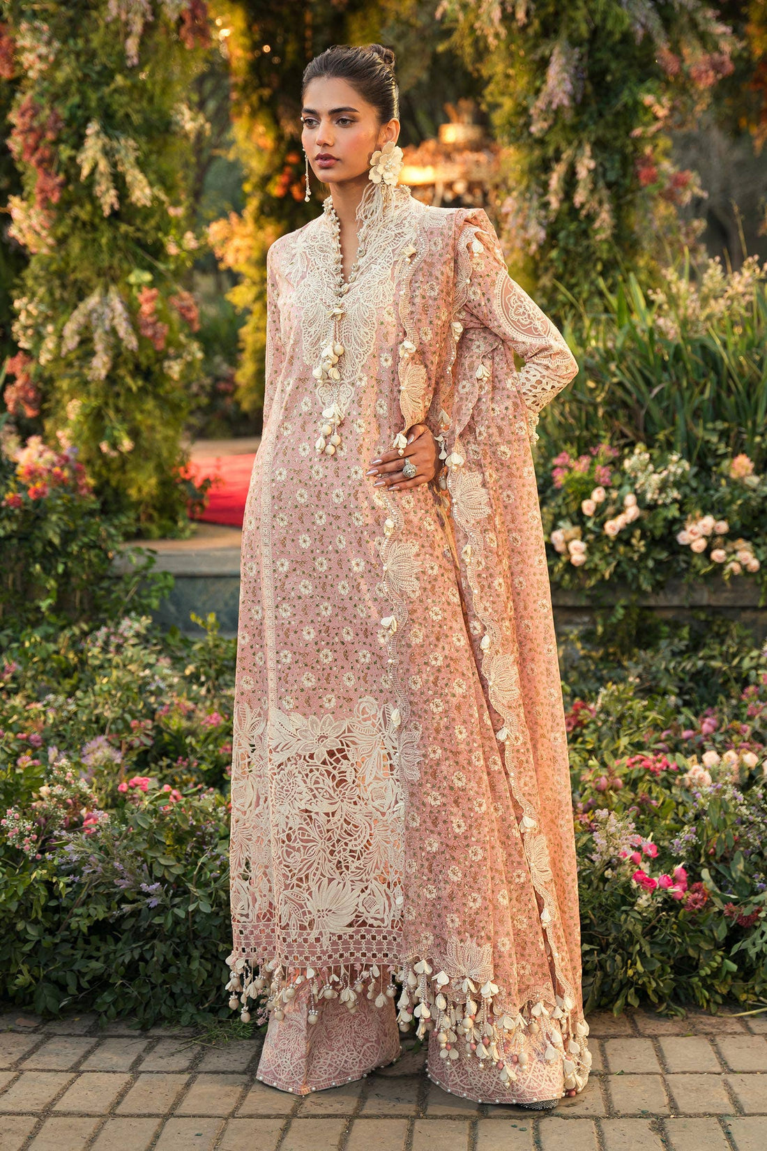 Sana Safinaz | Luxury Collection 24 | L241-005A-3CU - Official Sana Safinaz stockist in UK - Sakeena London