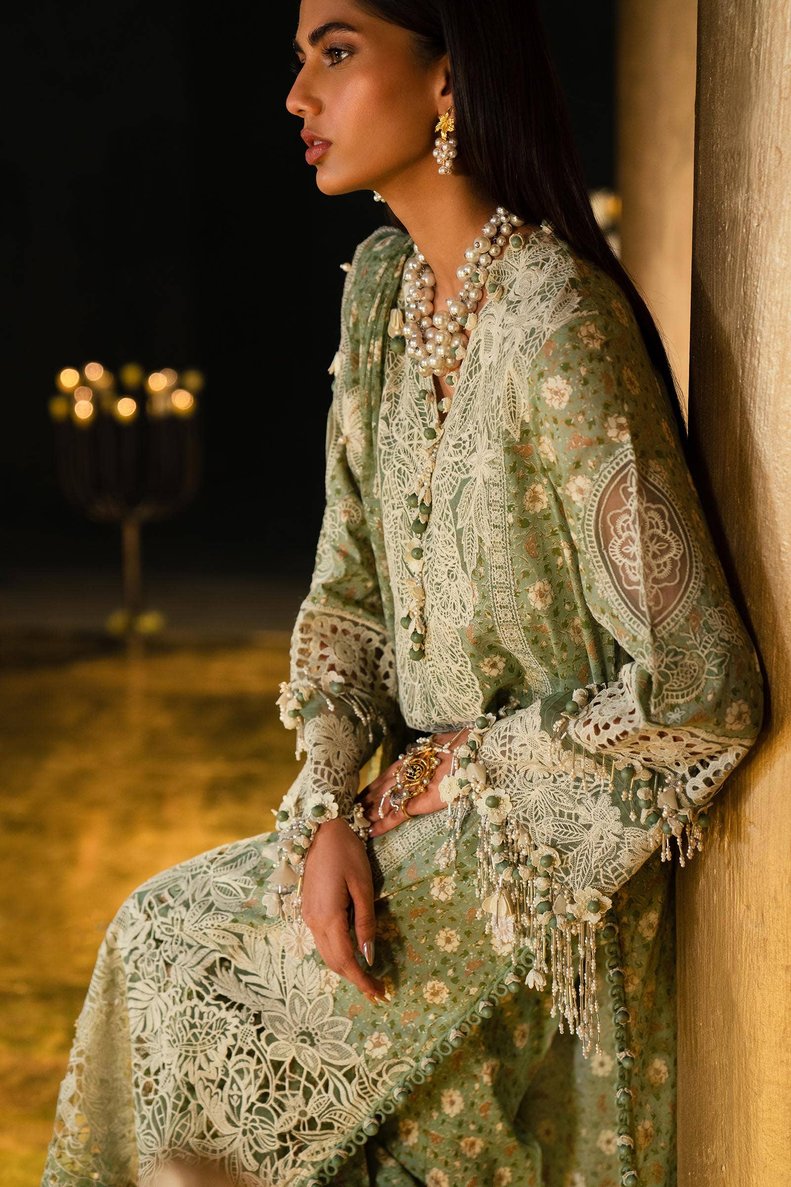 Sana Safinaz | Luxury Collection 24 | L241-005B-3CU - Official Sana Safinaz stockist in UK - Sakeena London