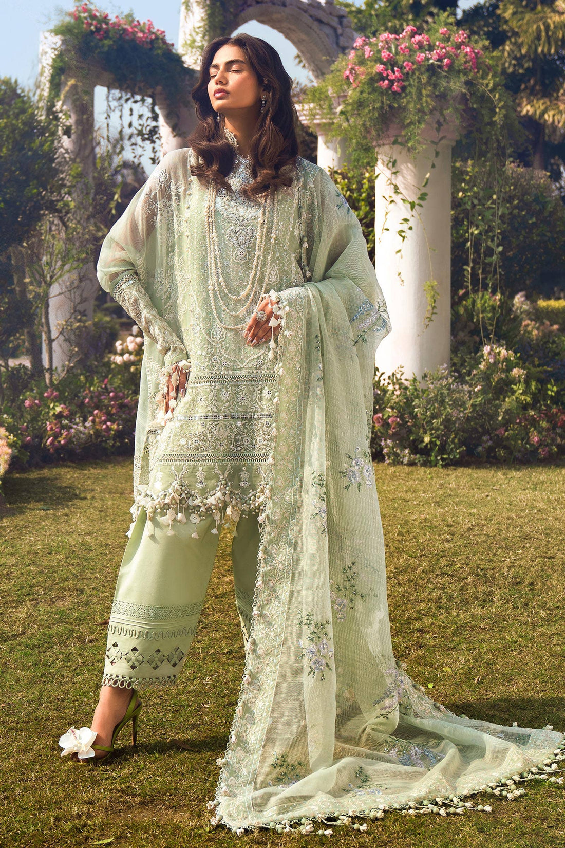 Sana Safinaz | Luxury Collection 24 | L241-006B-3CV - Official Sana Safinaz stockist in UK - Sakeena London