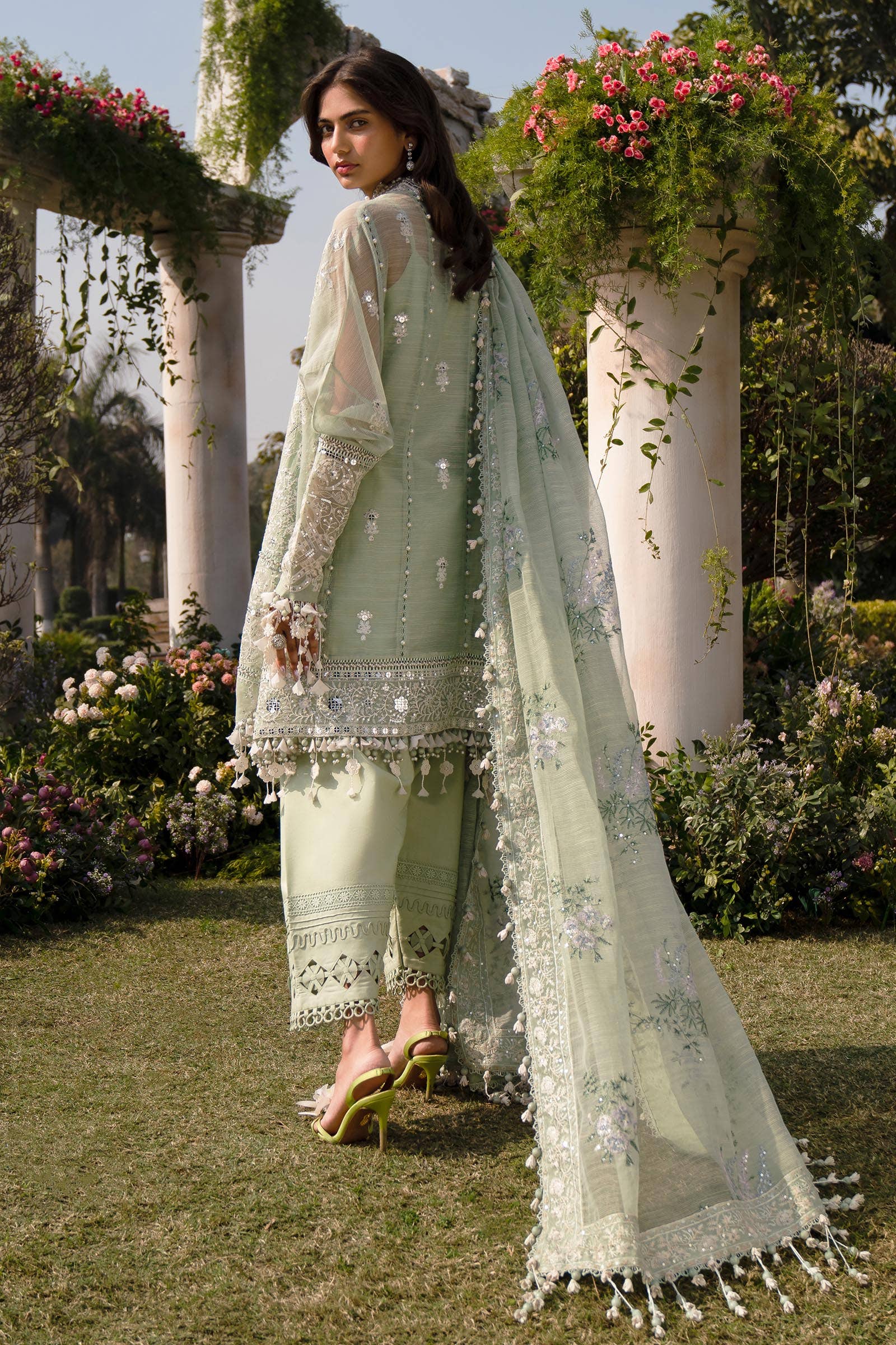Sana Safinaz | Luxury Collection 24 | L241-006B-3CV - Official Sana Safinaz stockist in UK - Sakeena London