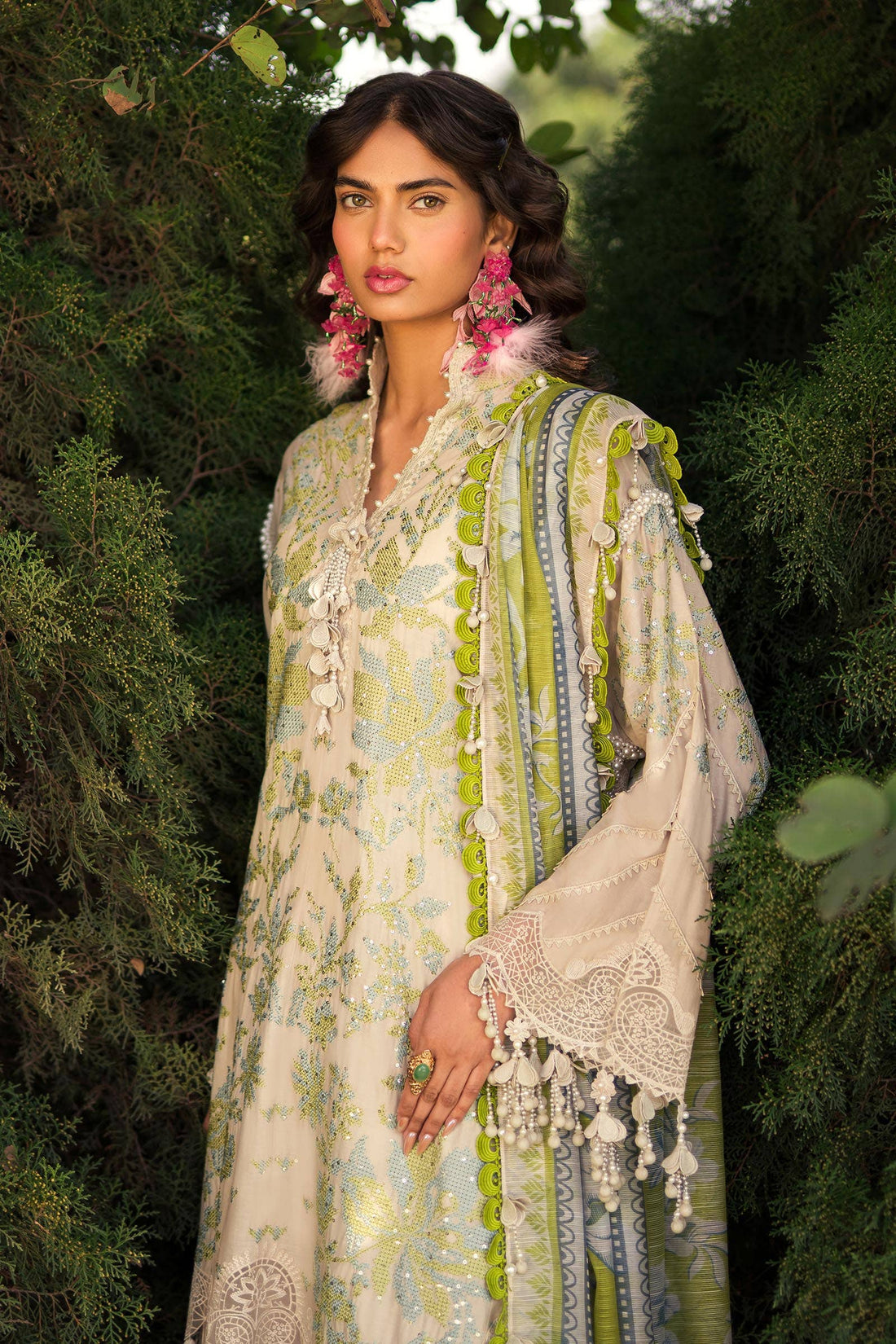 Sana Safinaz | Luxury Collection 24 | L241-008A-3CV - Official Sana Safinaz stockist in UK - Sakeena London
