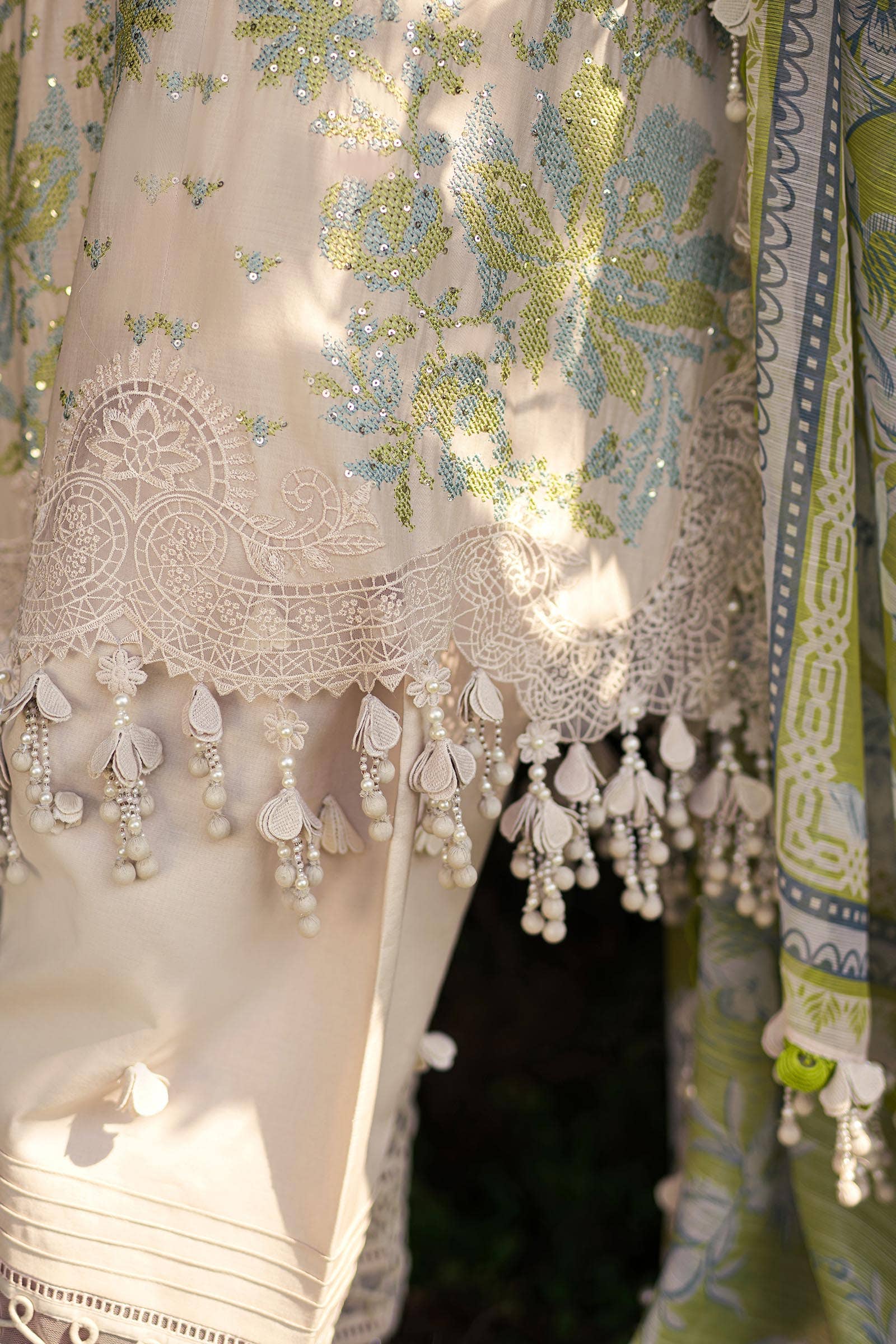 Sana Safinaz | Luxury Collection 24 | L241-008A-3CV - Official Sana Safinaz stockist in UK - Sakeena London