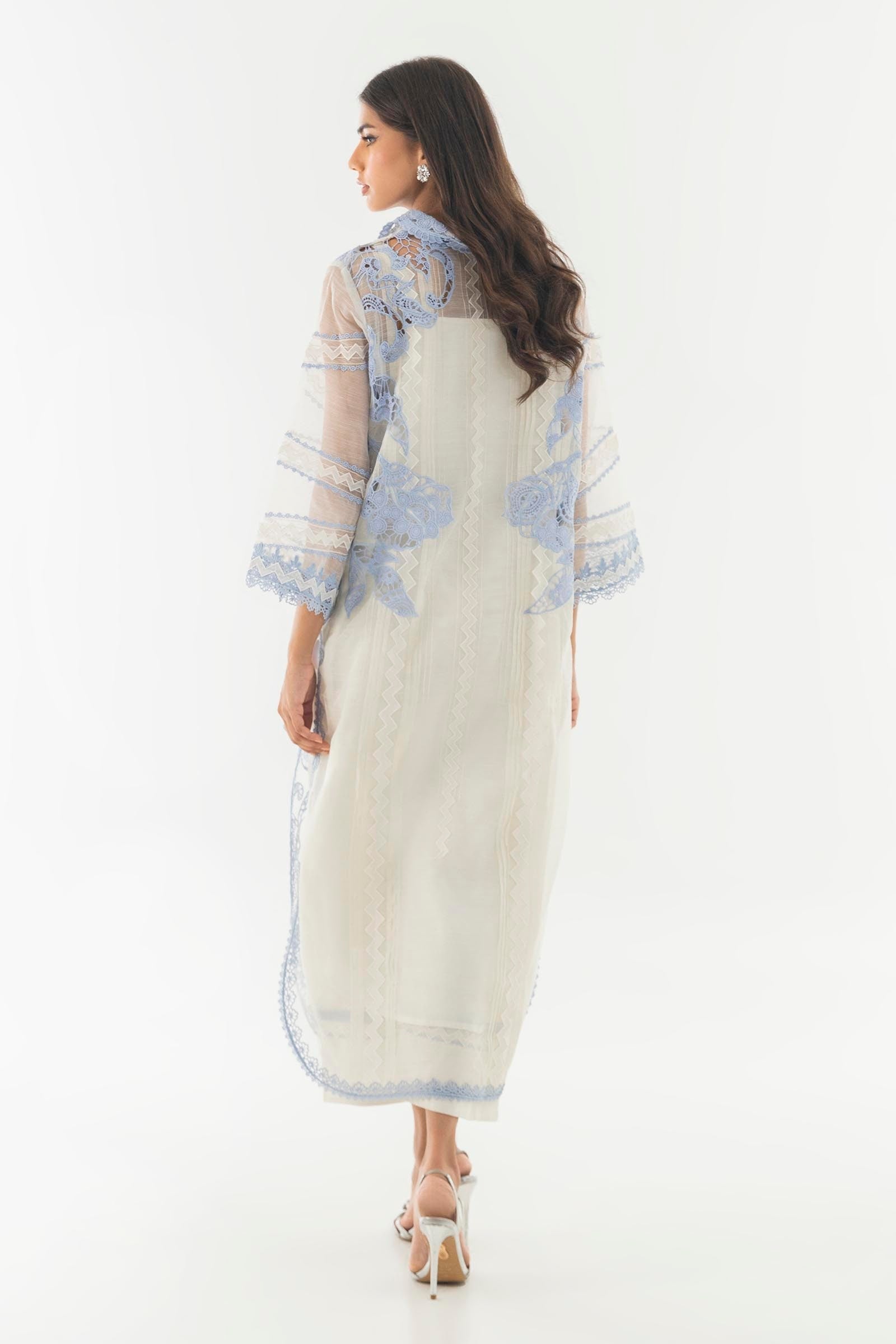 Sana Safinaz | Luxury Pret | SS24FOR243P2T - Official Sana Safinaz stockist in UK - Sakeena London