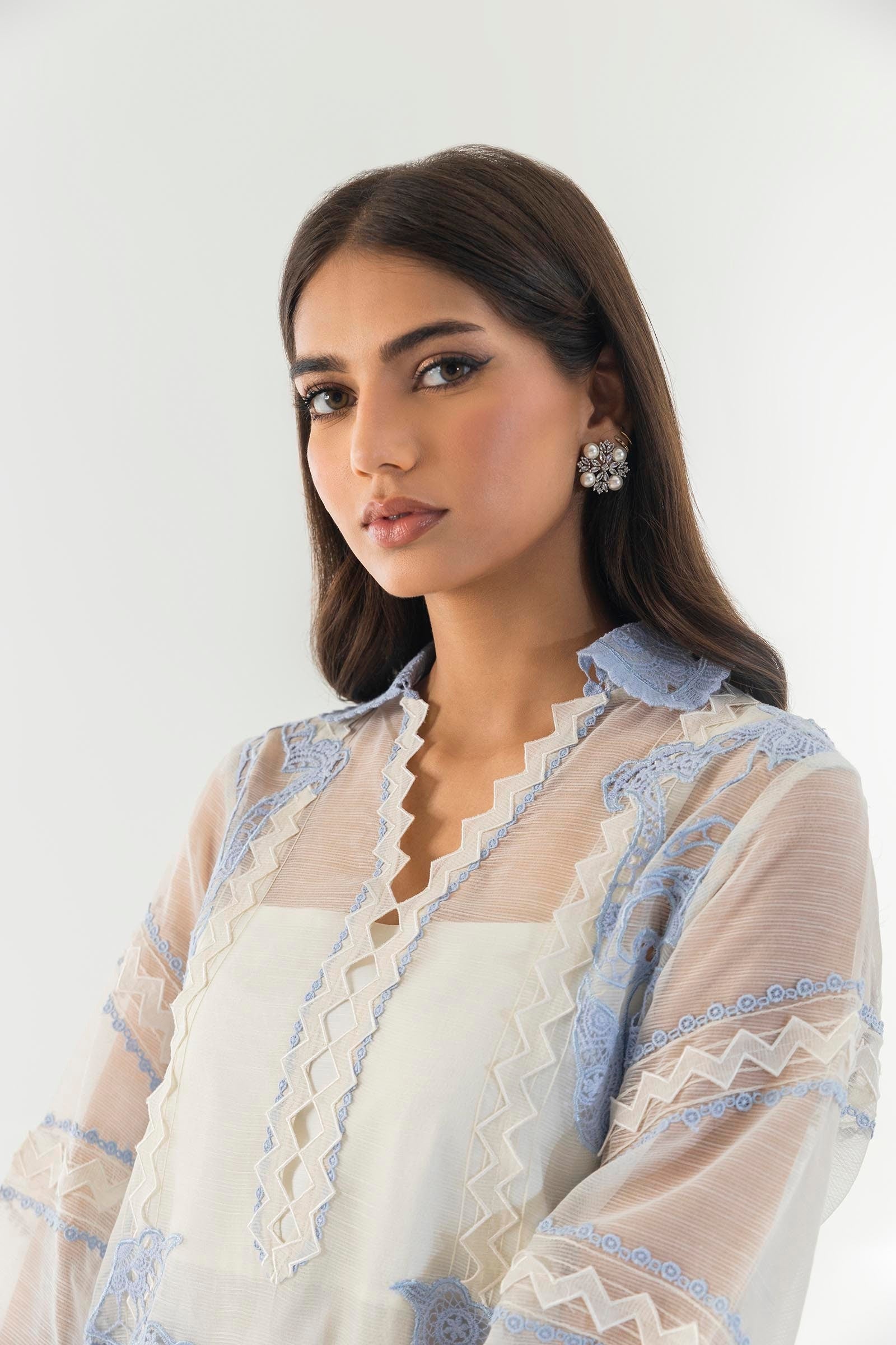 Sana Safinaz | Luxury Pret | SS24FOR243P2T - Official Sana Safinaz stockist in UK - Sakeena London