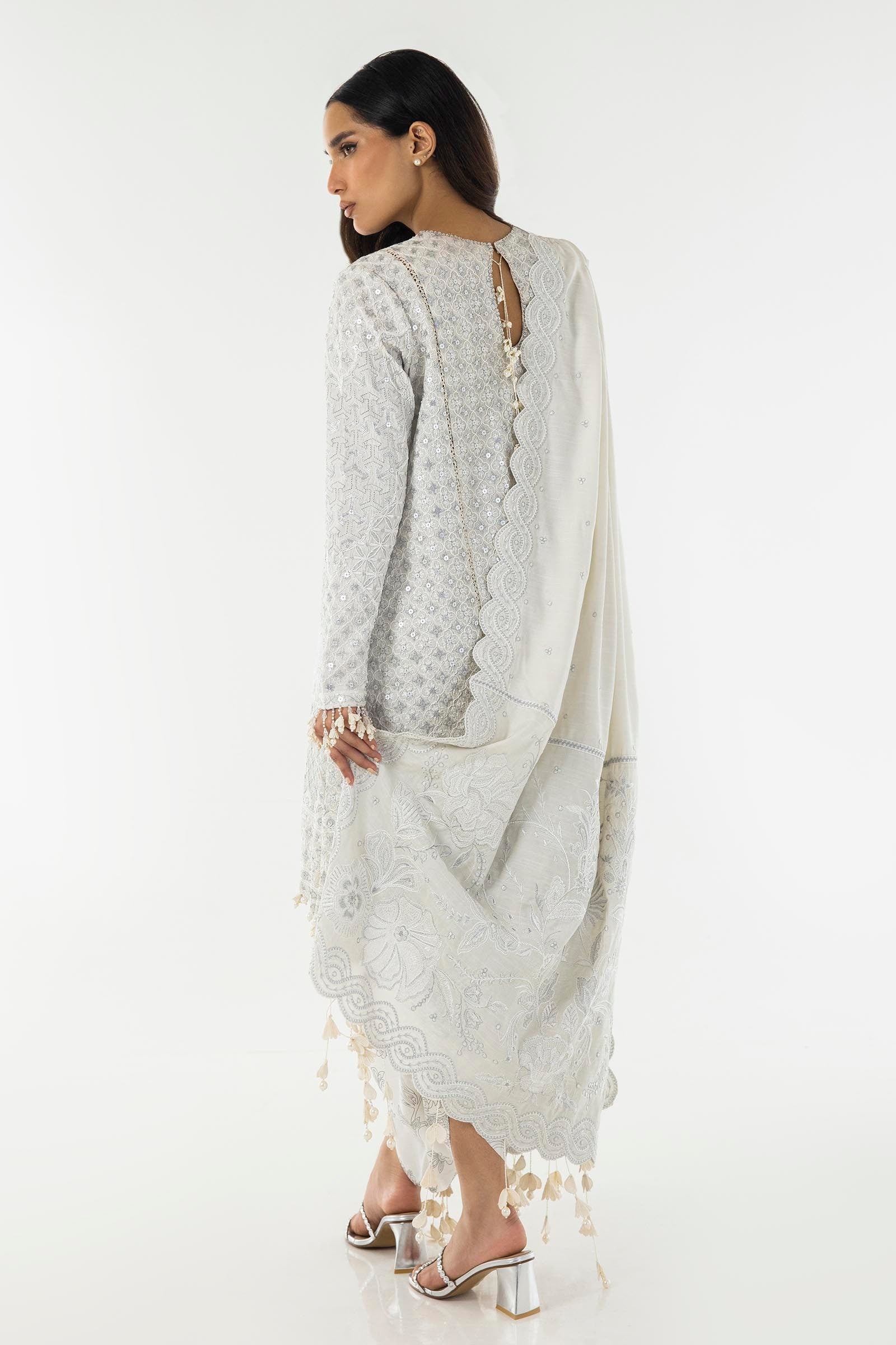 Sana Safinaz | Luxury Pret | SS24FOR246P3 - Official Sana Safinaz stockist in UK - Sakeena London