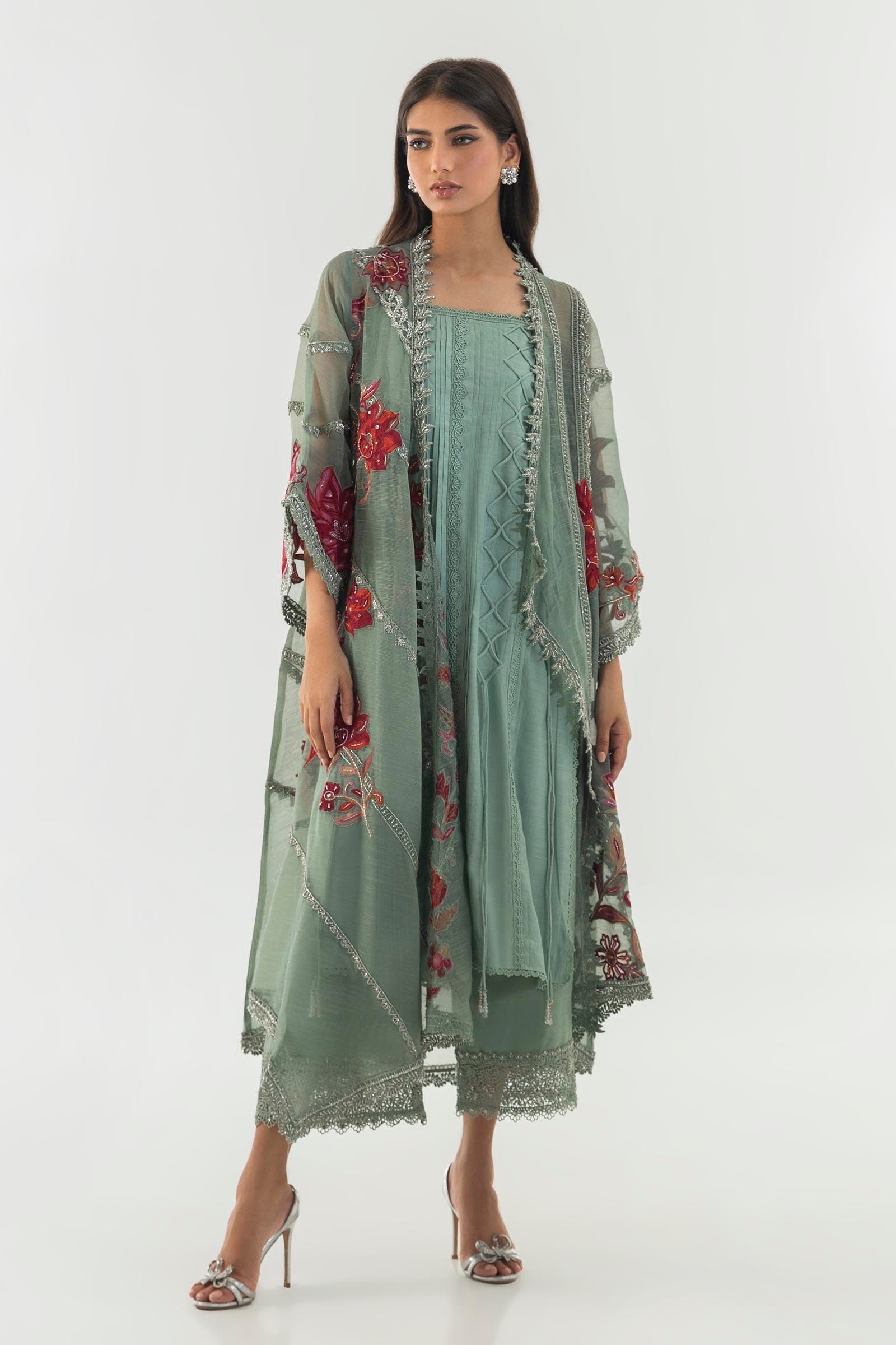 Sana Safinaz | Luxury Pret | SS24FOR248P2T - Official Sana Safinaz stockist in UK - Sakeena London