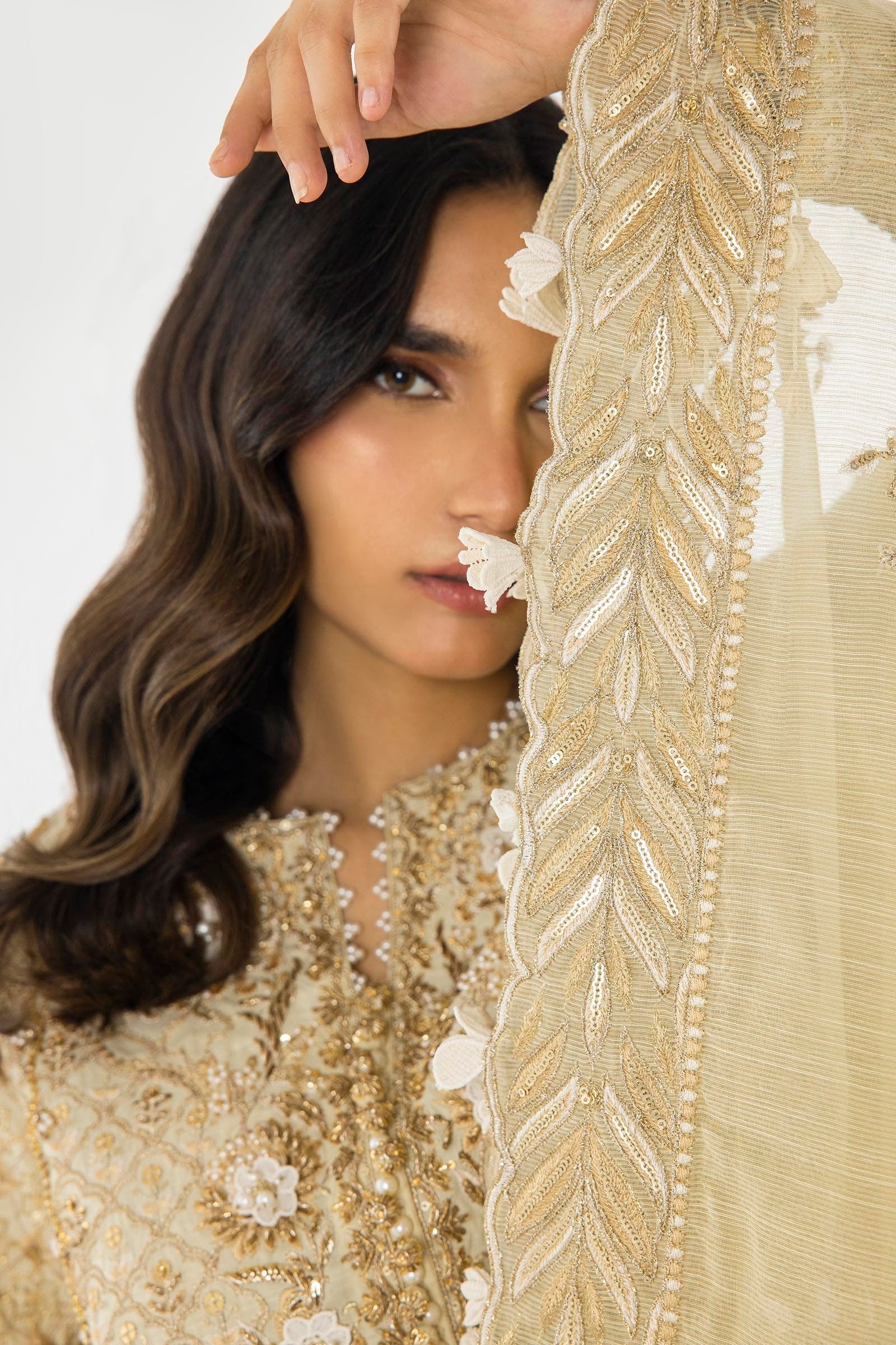 Sana Safinaz | Luxury Pret | SS24FOR251P3 - Official Sana Safinaz stockist in UK - Sakeena London