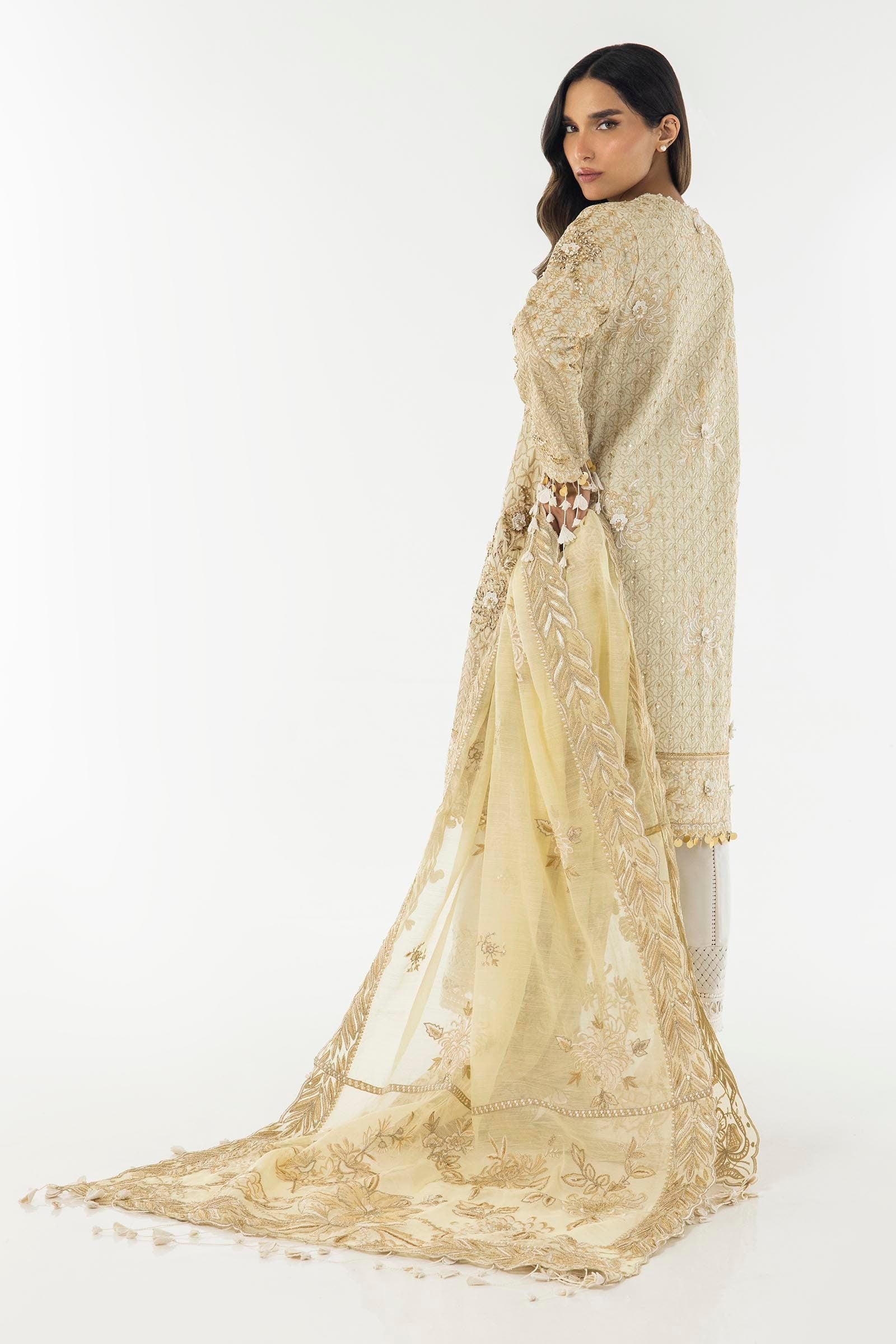 Sana Safinaz | Luxury Pret | SS24FOR251P3 - Official Sana Safinaz stockist in UK - Sakeena London